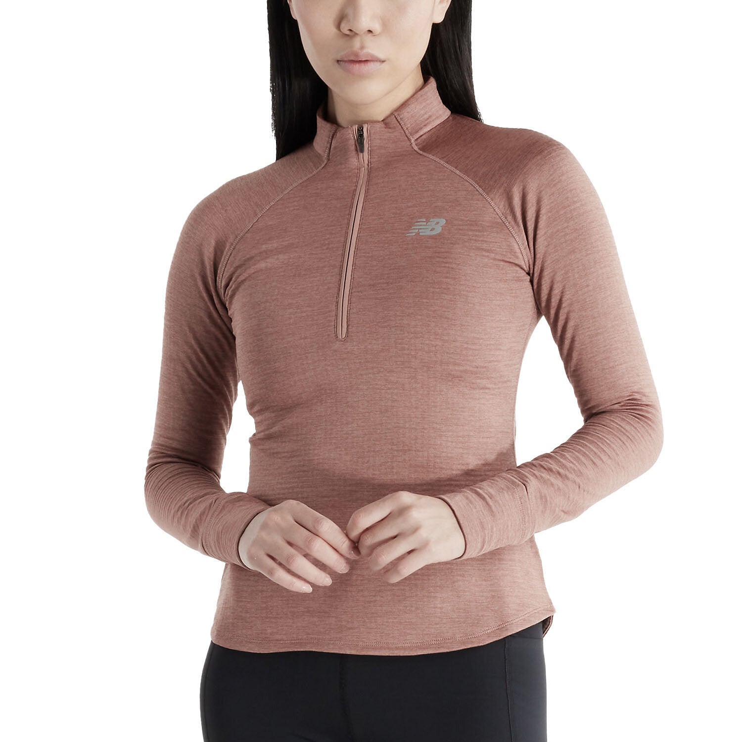 ATHLETICS HEAT GRID HALF ZIP