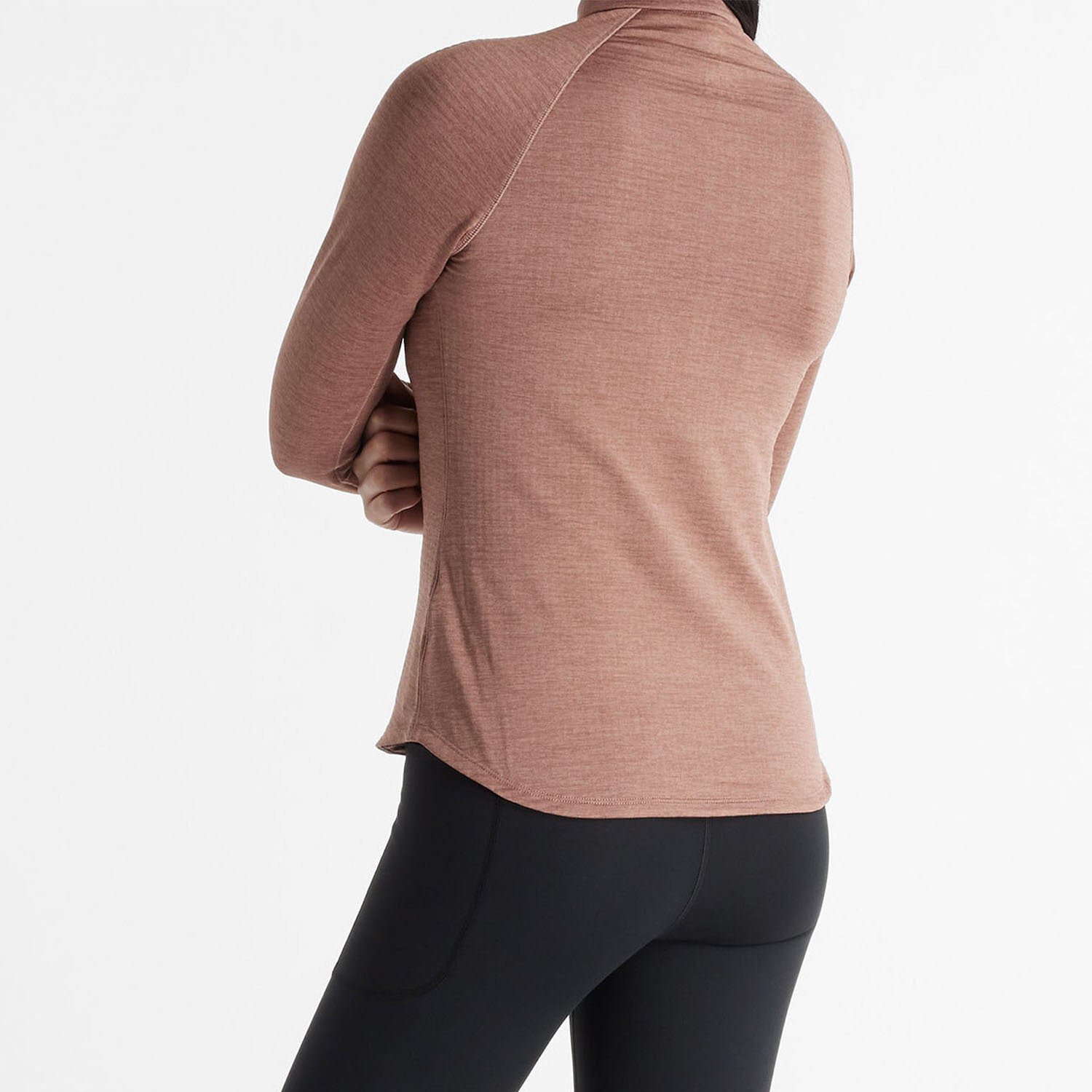 ATHLETICS HEAT GRID HALF ZIP