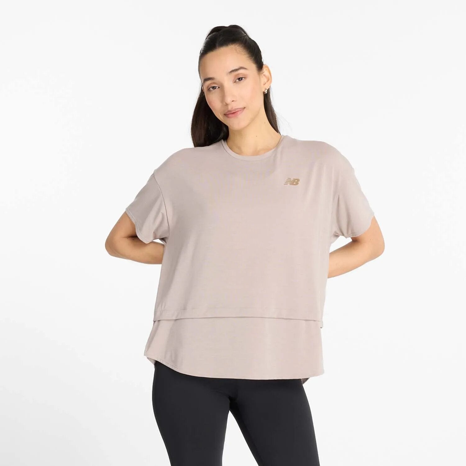 DRAPEY JERSEY OVERSIZED T-SHIRT