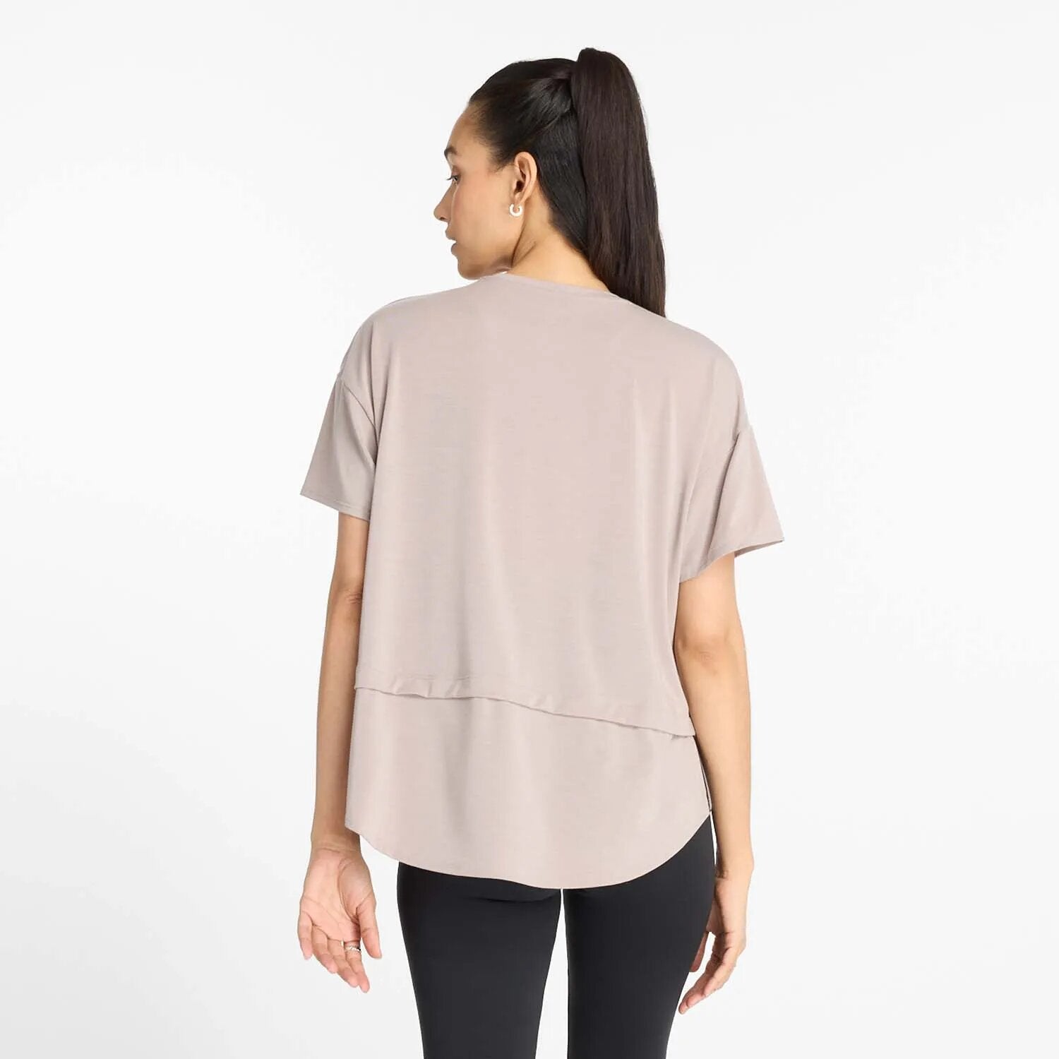 DRAPEY JERSEY OVERSIZED T-SHIRT