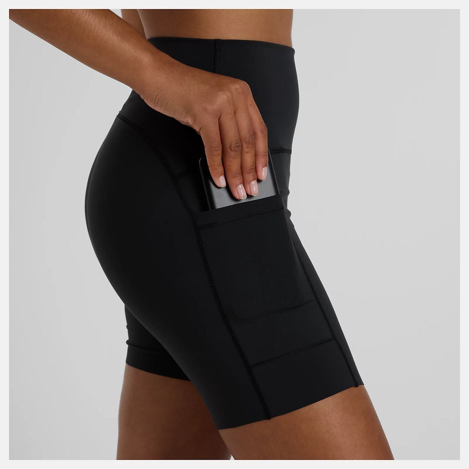 NB SLEEK POCKET HIGH RISE SHORT 6
