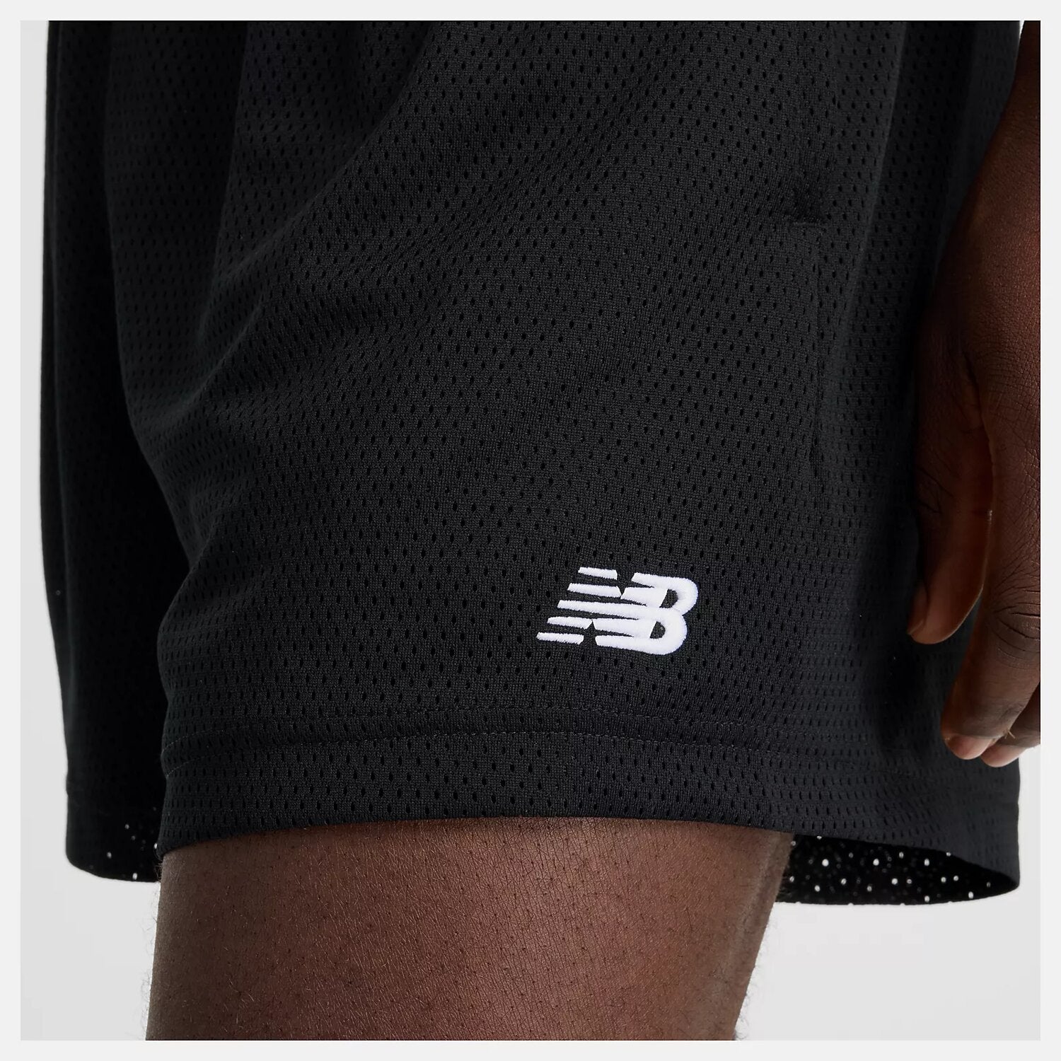 NEW BALANCE MESH SHORT 5 INCH