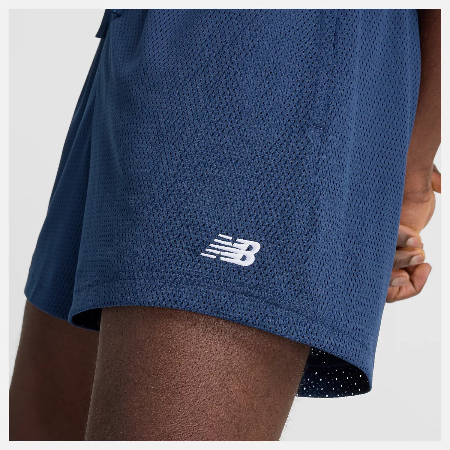 NEW BALANCE MESH SHORT 5 INCH