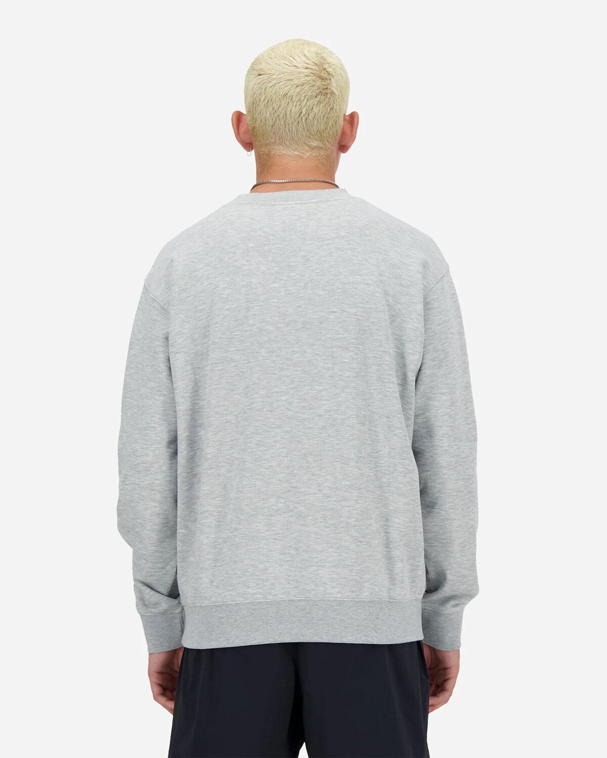 NEW BALANCE SMALL LOGO FRENCH TERRY CREW