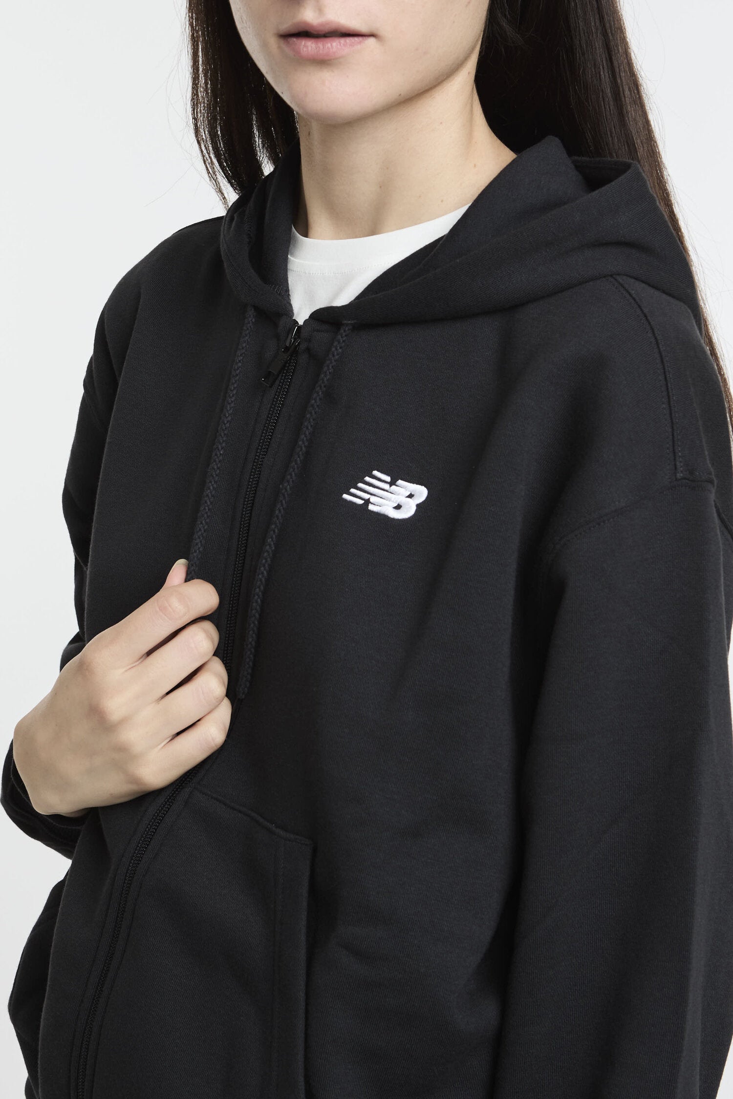 NEW BALANCE FRENCH TERRY FULL ZIP HOODIE