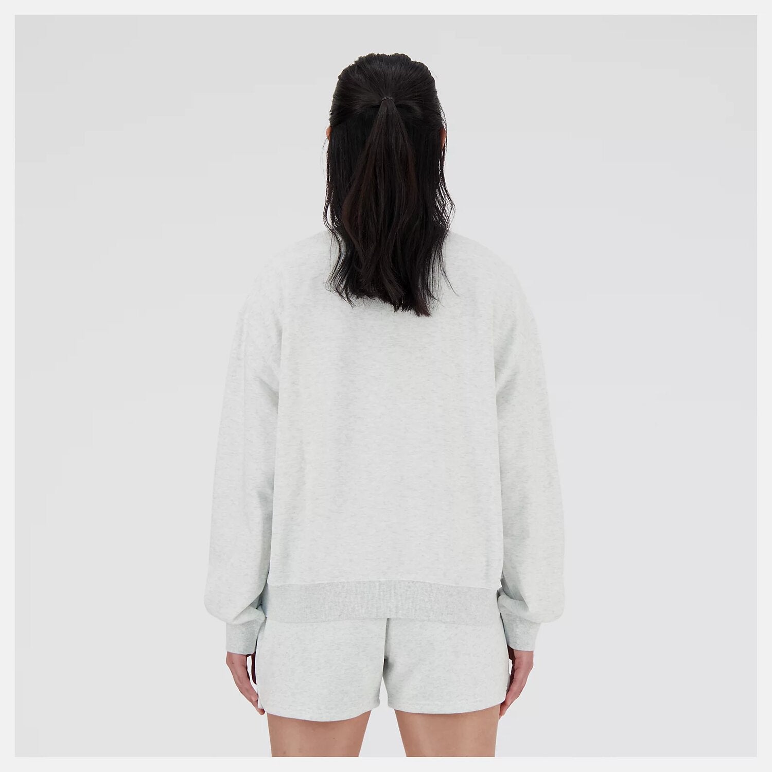 NEW BALANCE FRENCH TERRY SMALL LOGO CREW