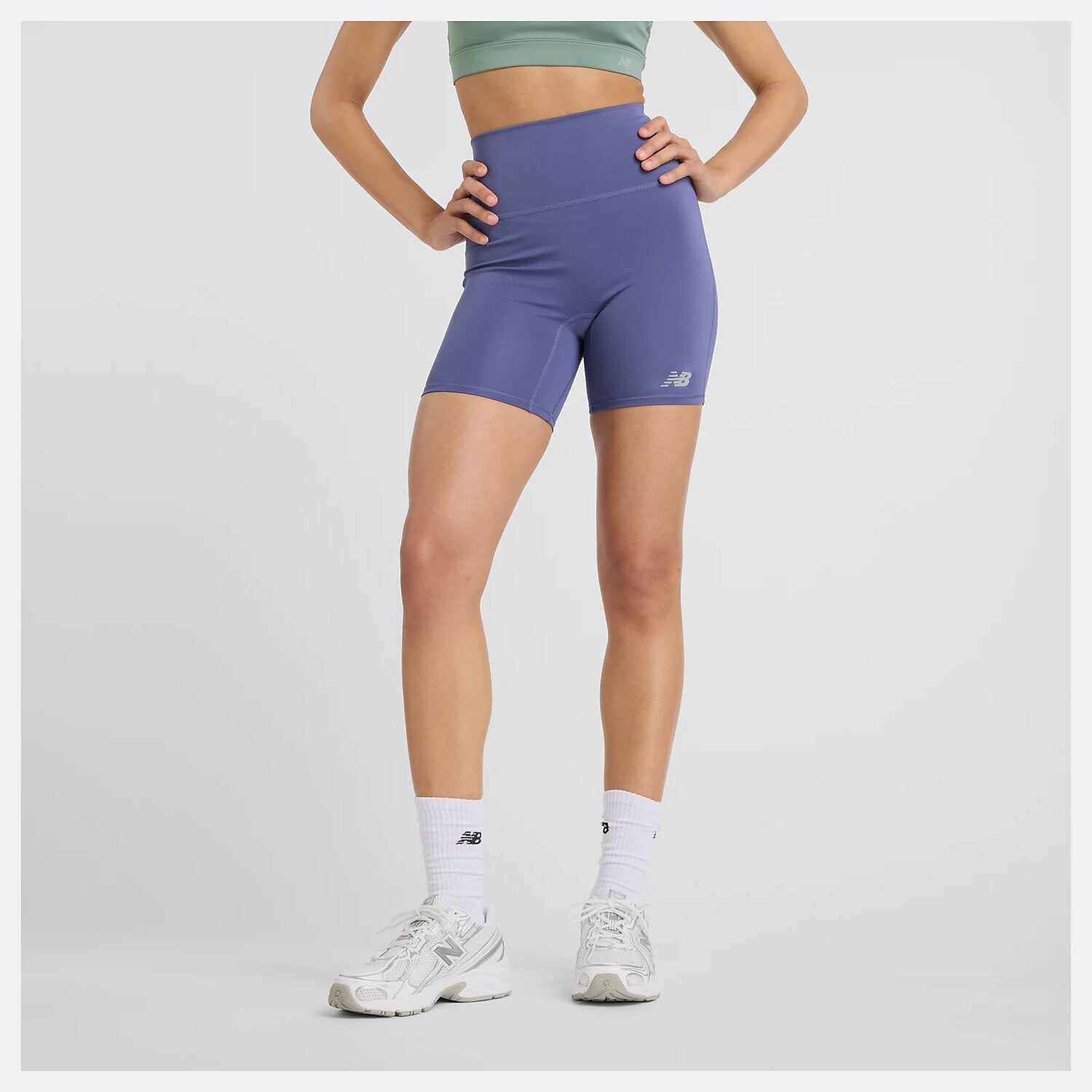 NEW BALANCE SCRIPT HIGH RISE SHORT