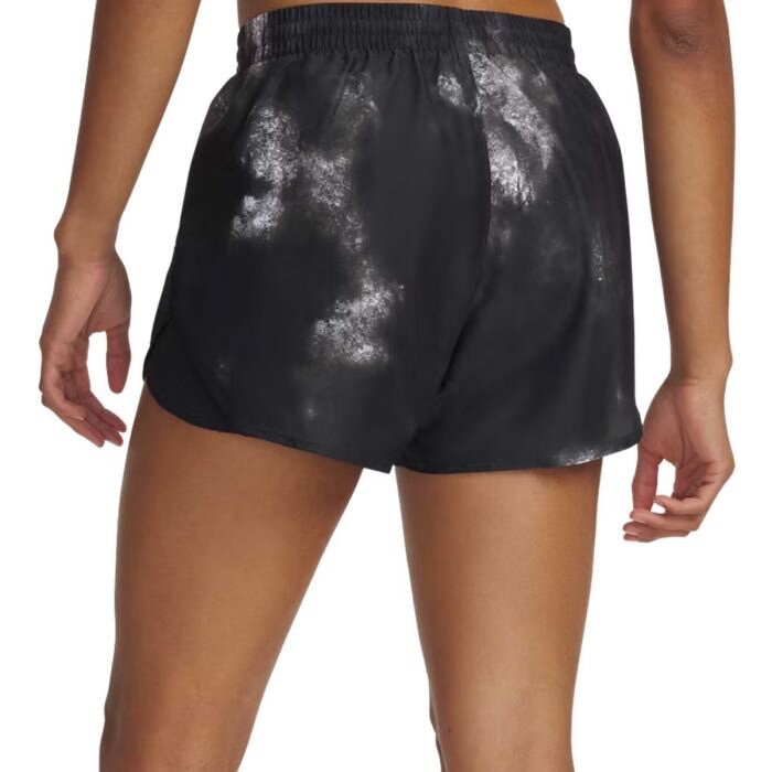 UA FLY BY 3 PRINTED SHORTS