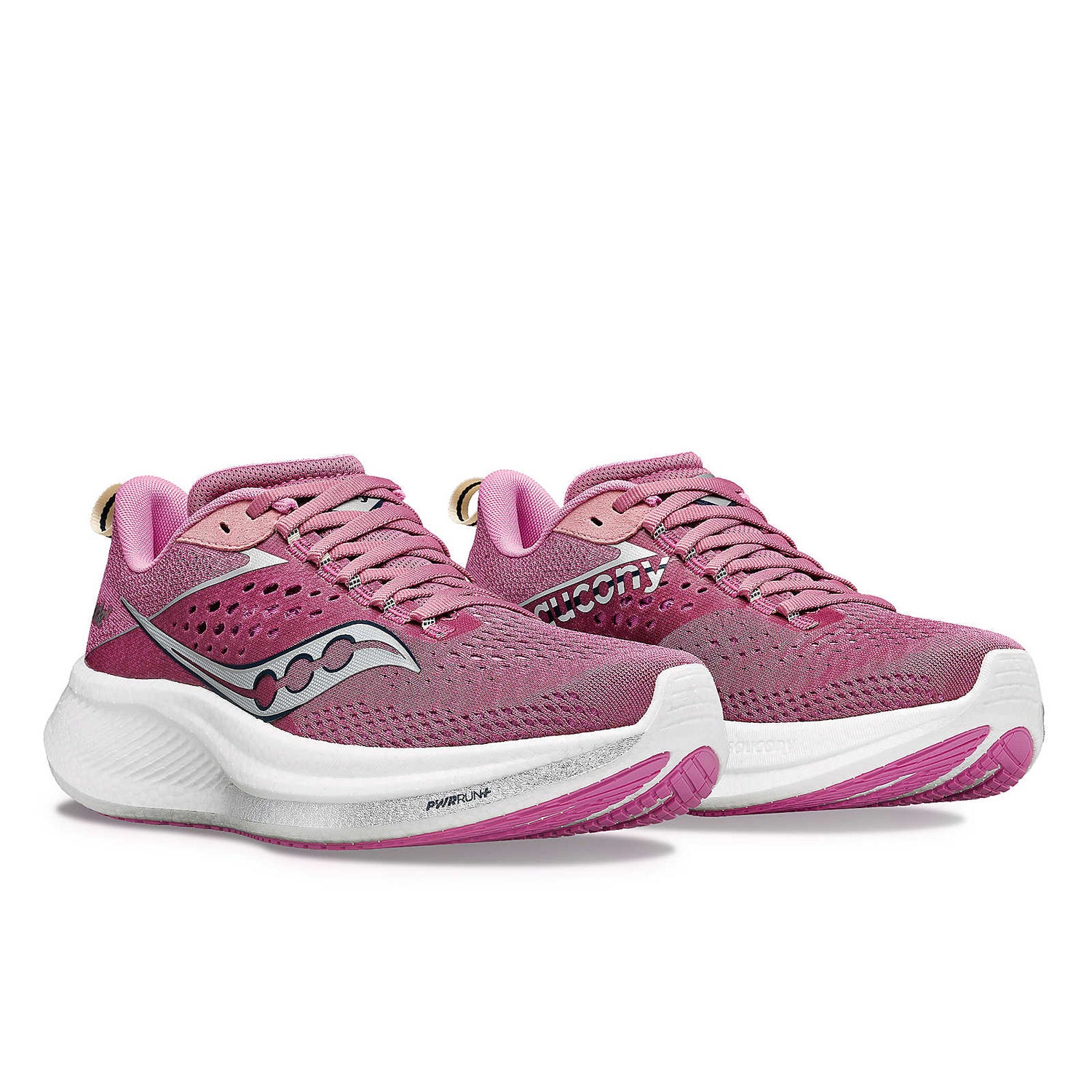 Saucony Scarpe da Running Ride 17 Donna Orchid Silver