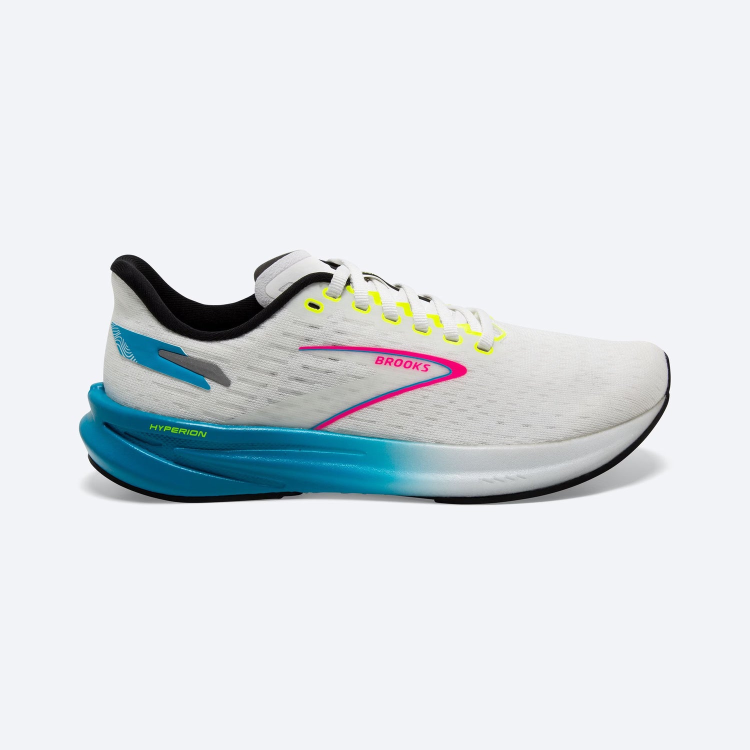 Brooks Scarpe da Running Hyperion Donna White Blue Pink