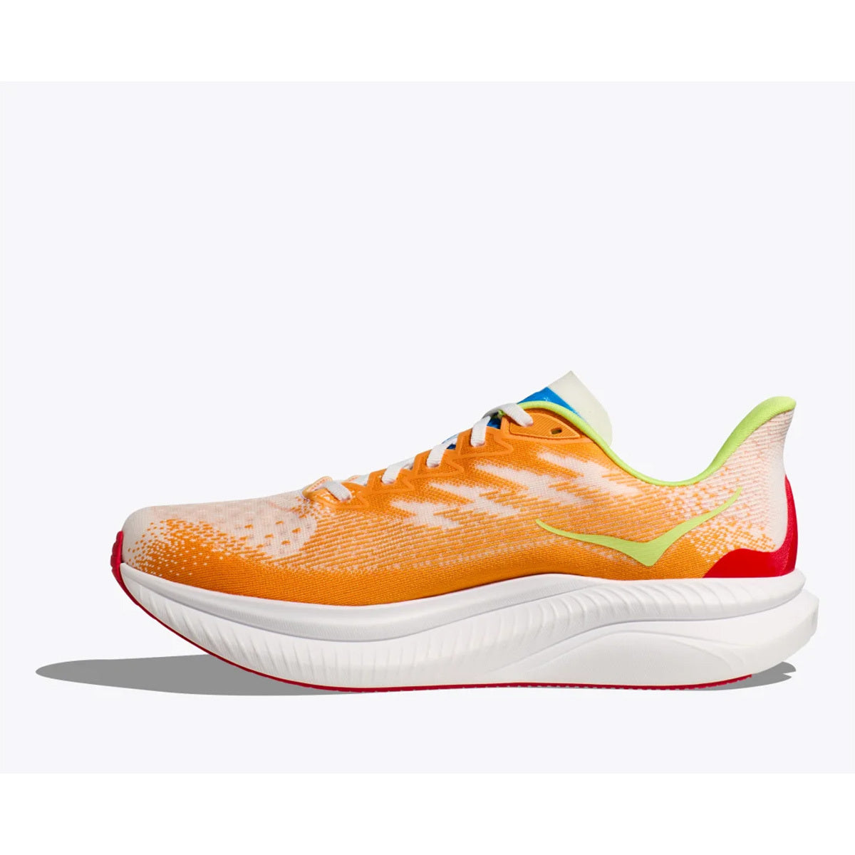 Hoka Scarpe da Running Mach 6 Uomo White Solar Flare