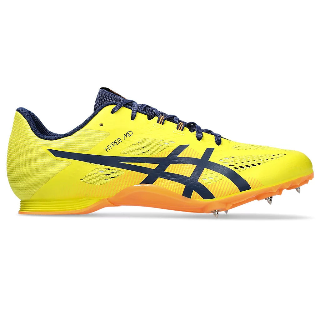 Asics Scarpe Chiodate Atletica Hyper MD 8 Uomo Bright Yellow Blue Expanse