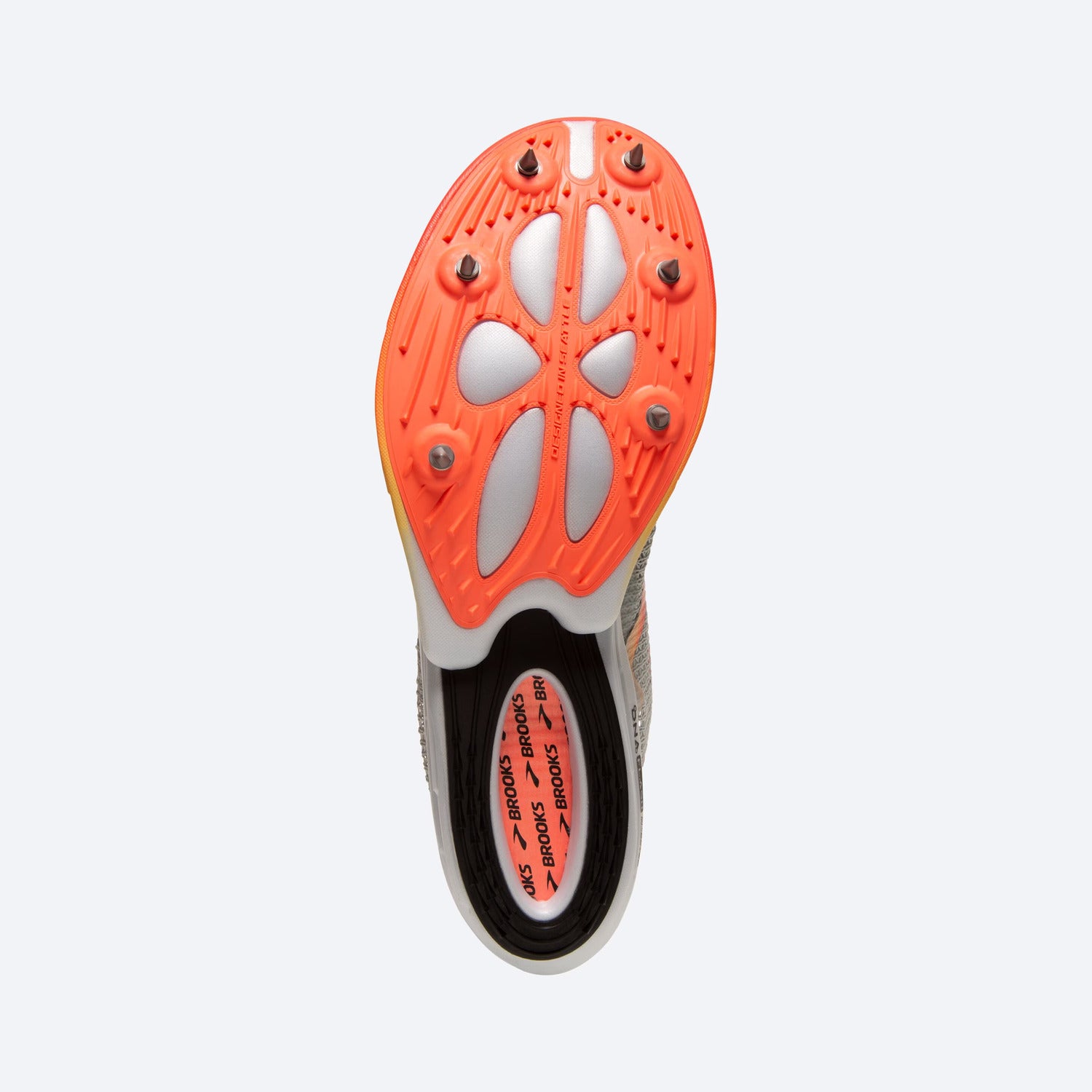 Brooks Scarpe Chiodate Hyperion Elite MD Unisex Illusion Blue Coral Orange