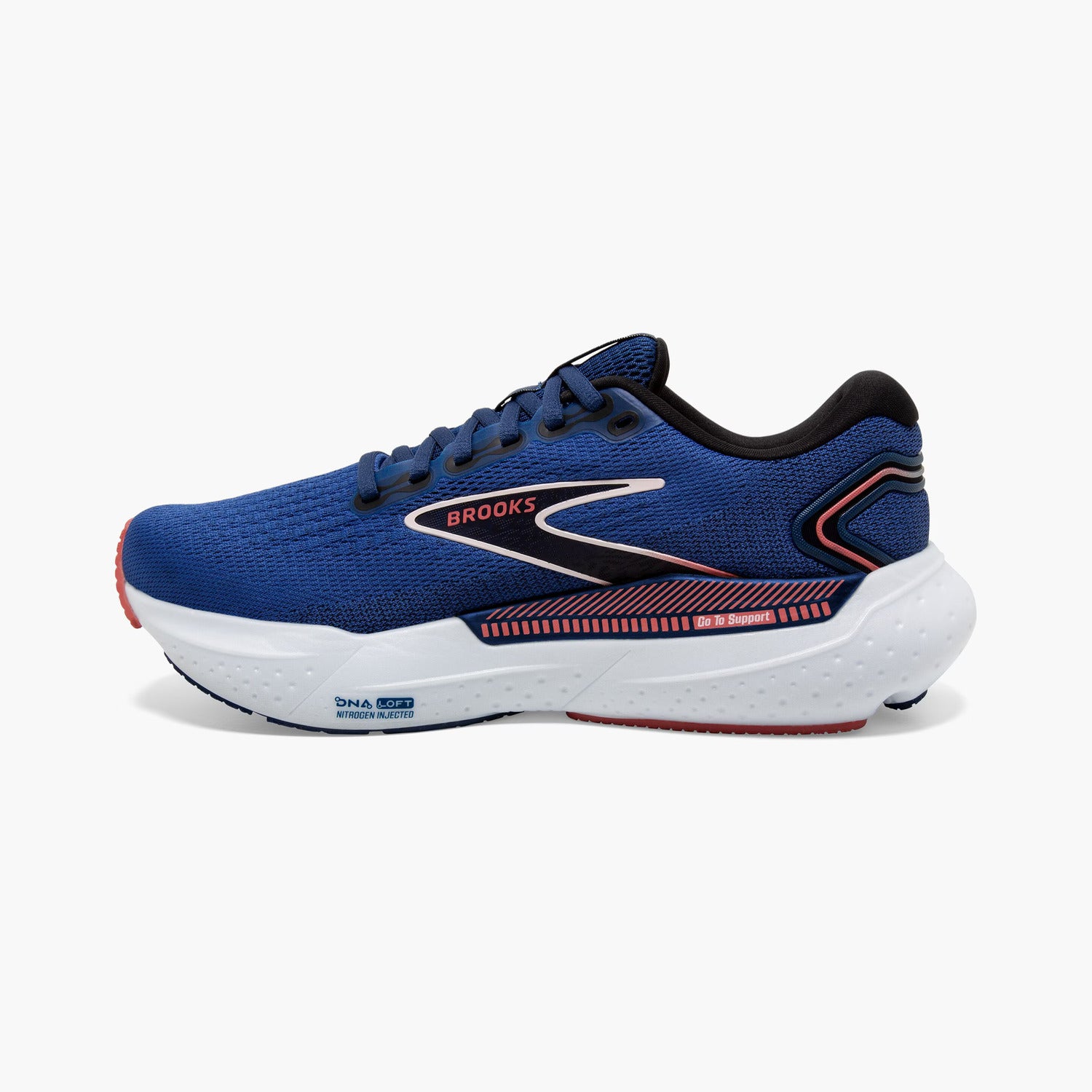 Brooks Scarpe da Running Glycerin GTS 21 Donna Blue Icy Pink Rose