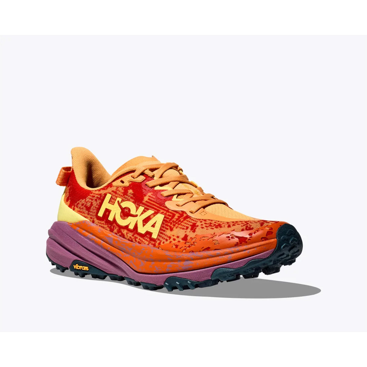 Hoka Scarpa da Trail Running Speedgoat 6 Donna Sherbet Beet Root