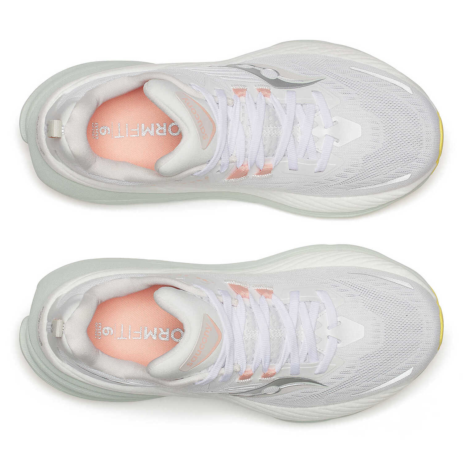 Saucony Scarpe da Running Hurricane 24 Donna White Foam
