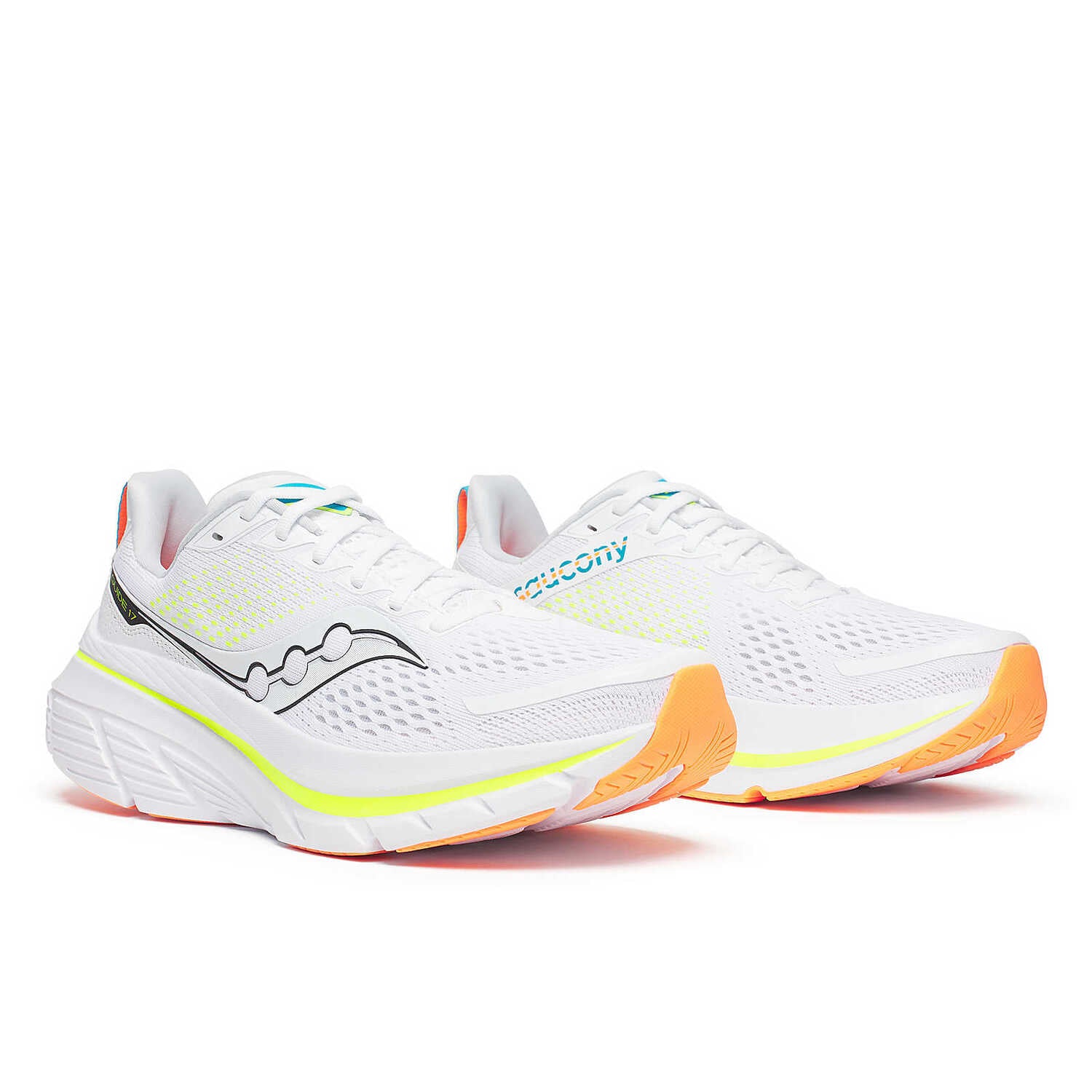 Saucony Scarpe da Running Guide 17 Uomo White Black
