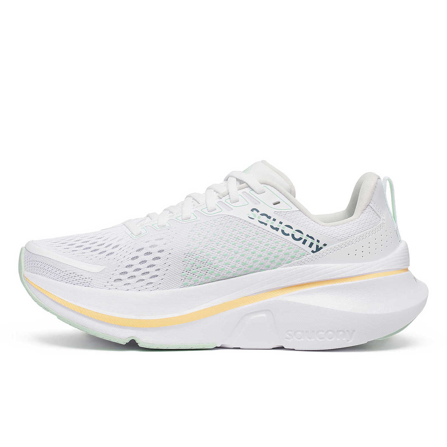Saucony Scarpe da Running Guide 17 Donna White Peel