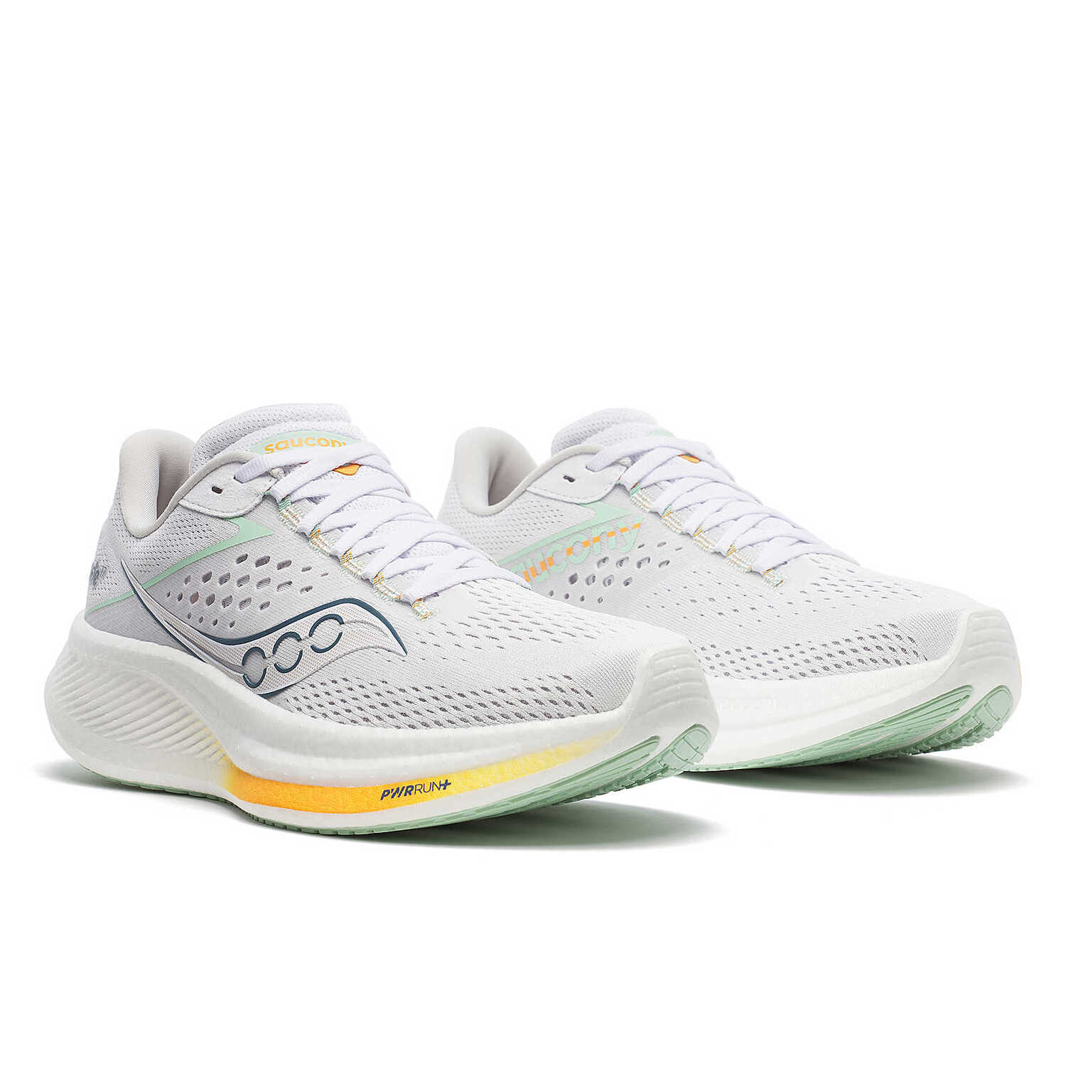 Saucony Scarpe da Running Ride 17 Donna White Peel