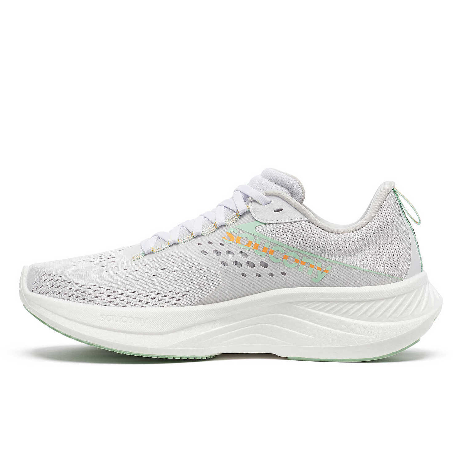 Saucony Scarpe da Running Ride 17 Donna White Peel