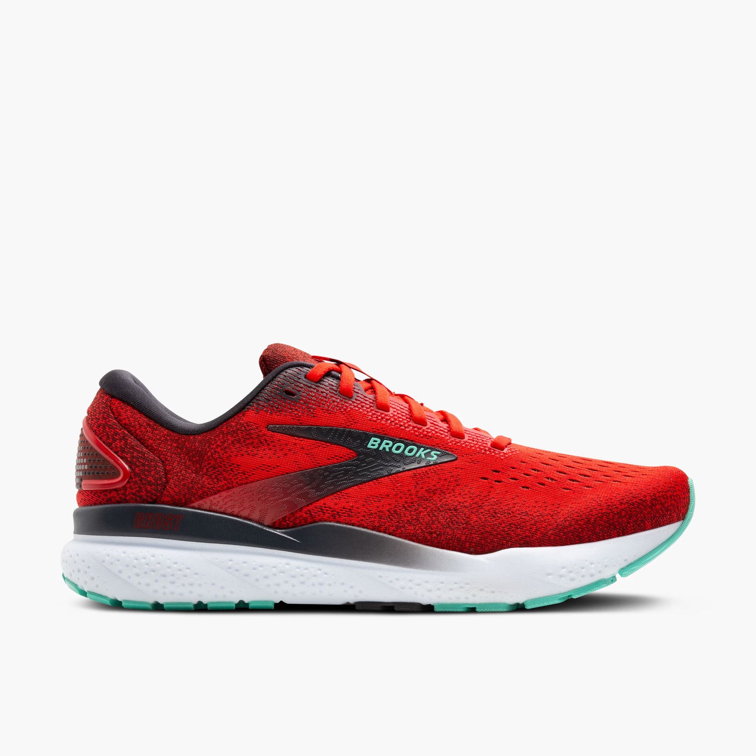 Brooks Scarpa da Running Ghost 16 Uomo Fiery Red Ebony