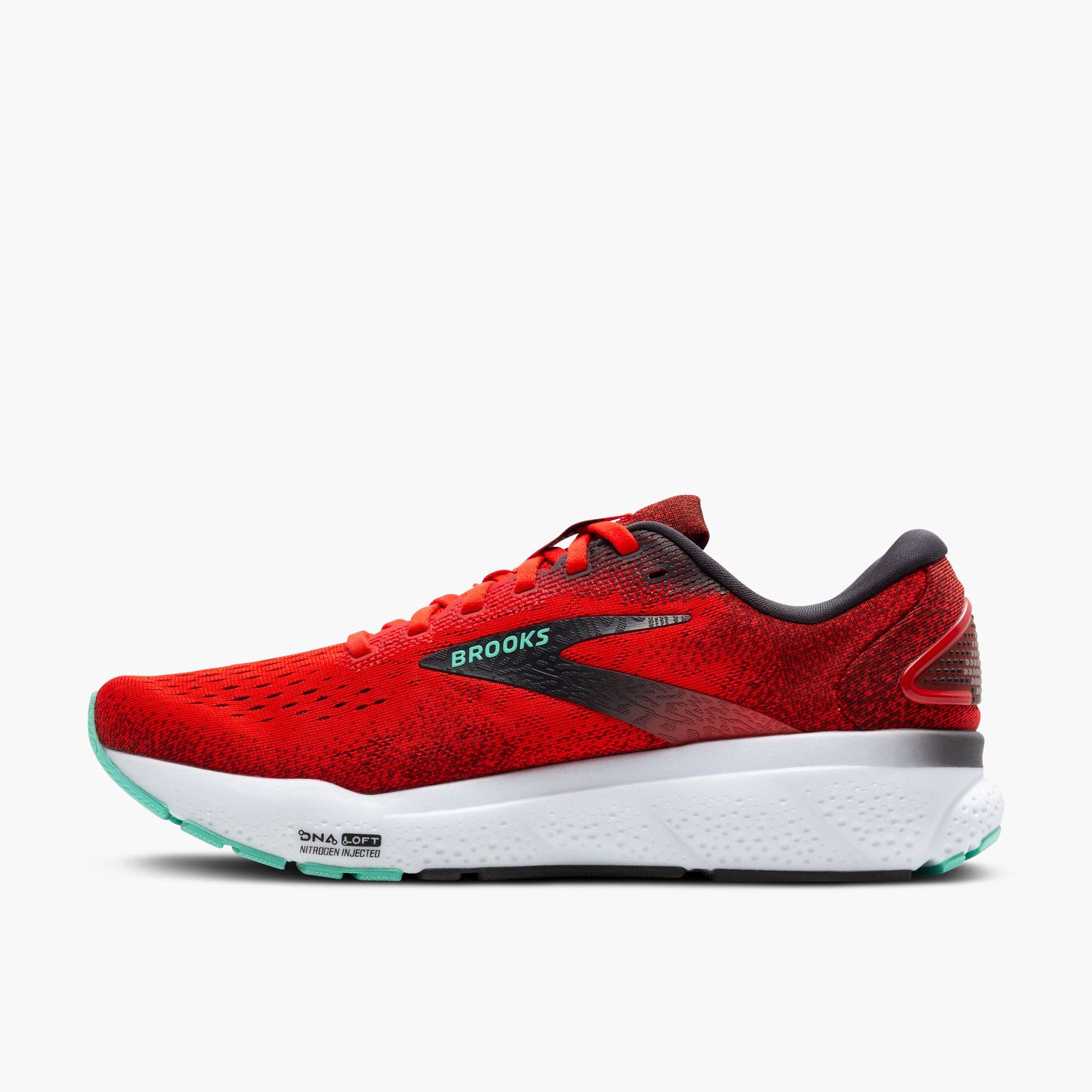 Brooks Scarpa da Running Ghost 16 Uomo Fiery Red Ebony