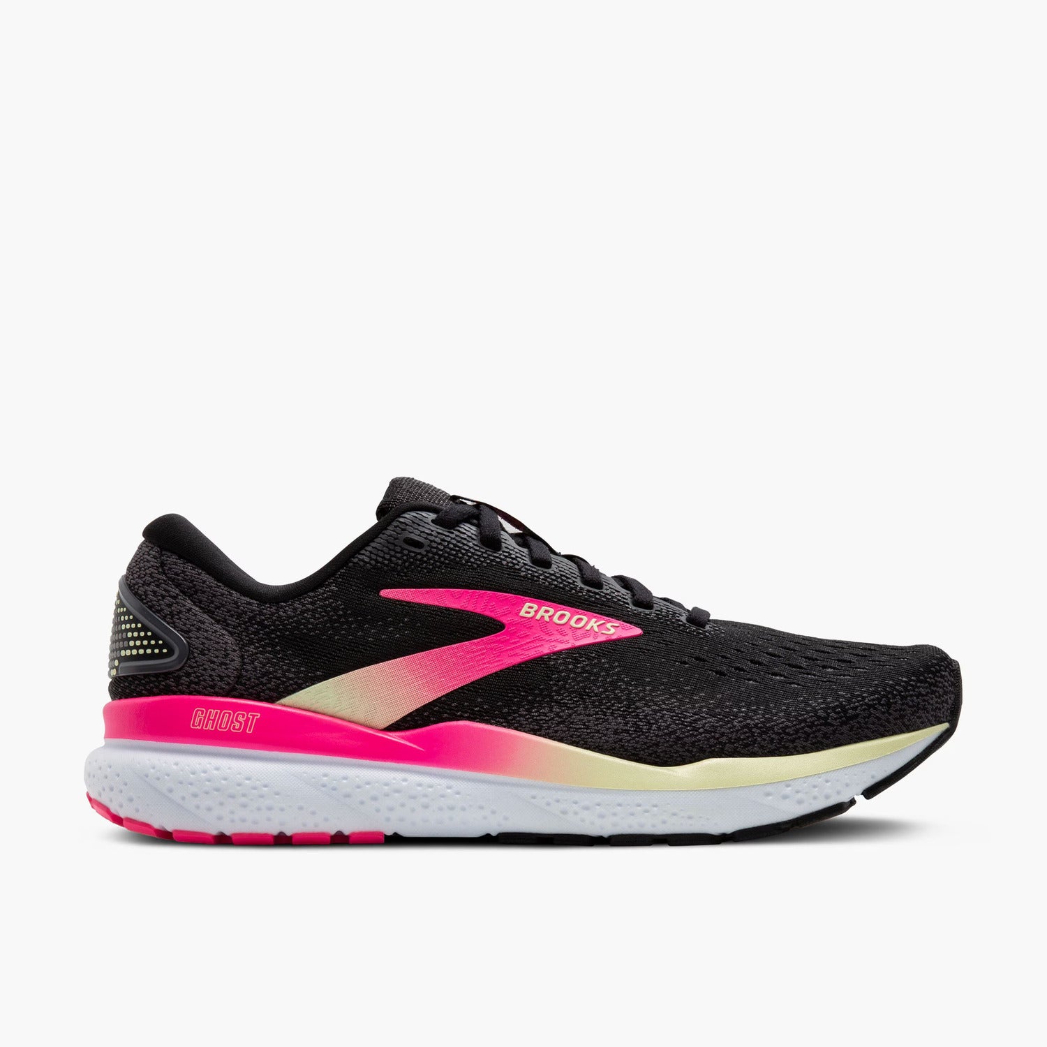 Brooks Scarpa da Running Ghost 16 Donna Black Pink Yellow
