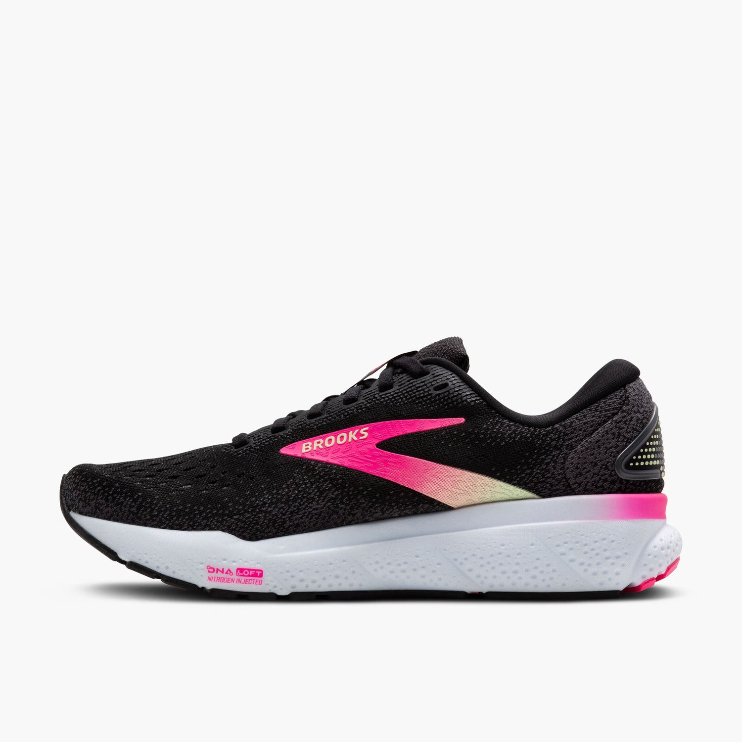 Brooks Scarpa da Running Ghost 16 Donna Black Pink Yellow