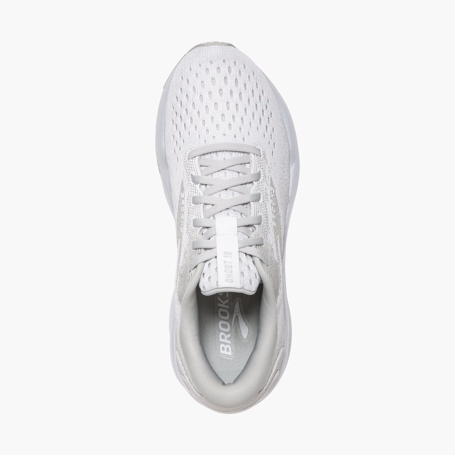 Brooks Scarpa da Running Ghost 16 Donna White Gray