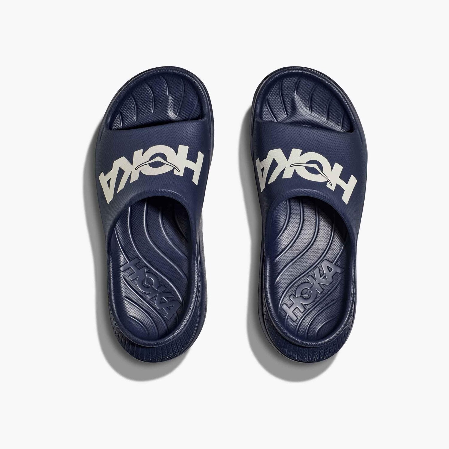 Hoka Ciabatta a Fascia Uomo Ora Athletic Slide Varsity Navy