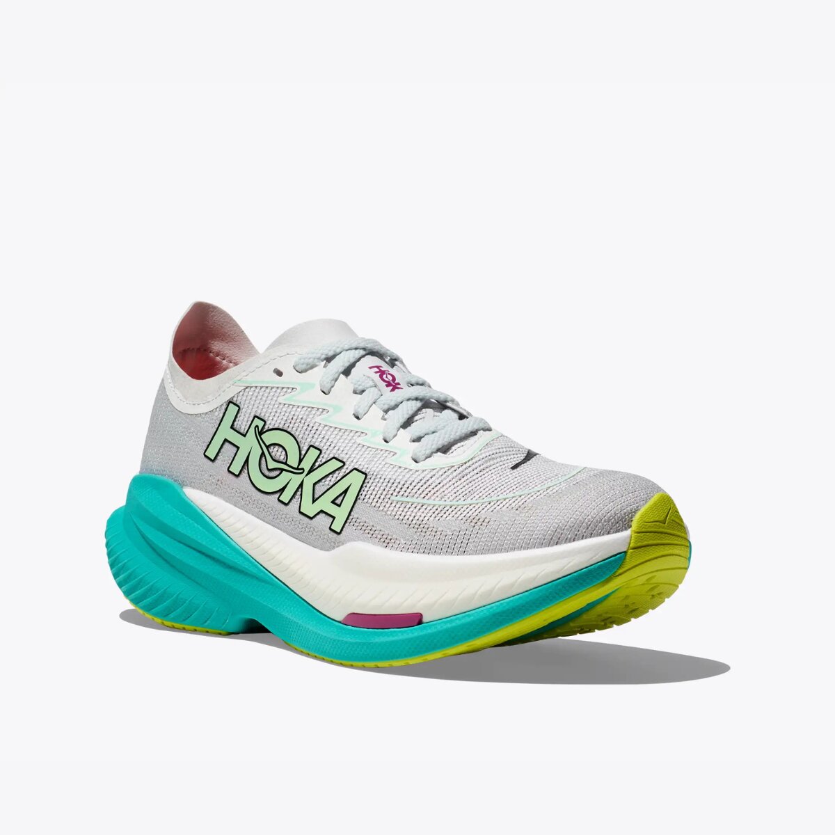 Hoka Scarpe da Running Mach X2 Donna Frost Electric