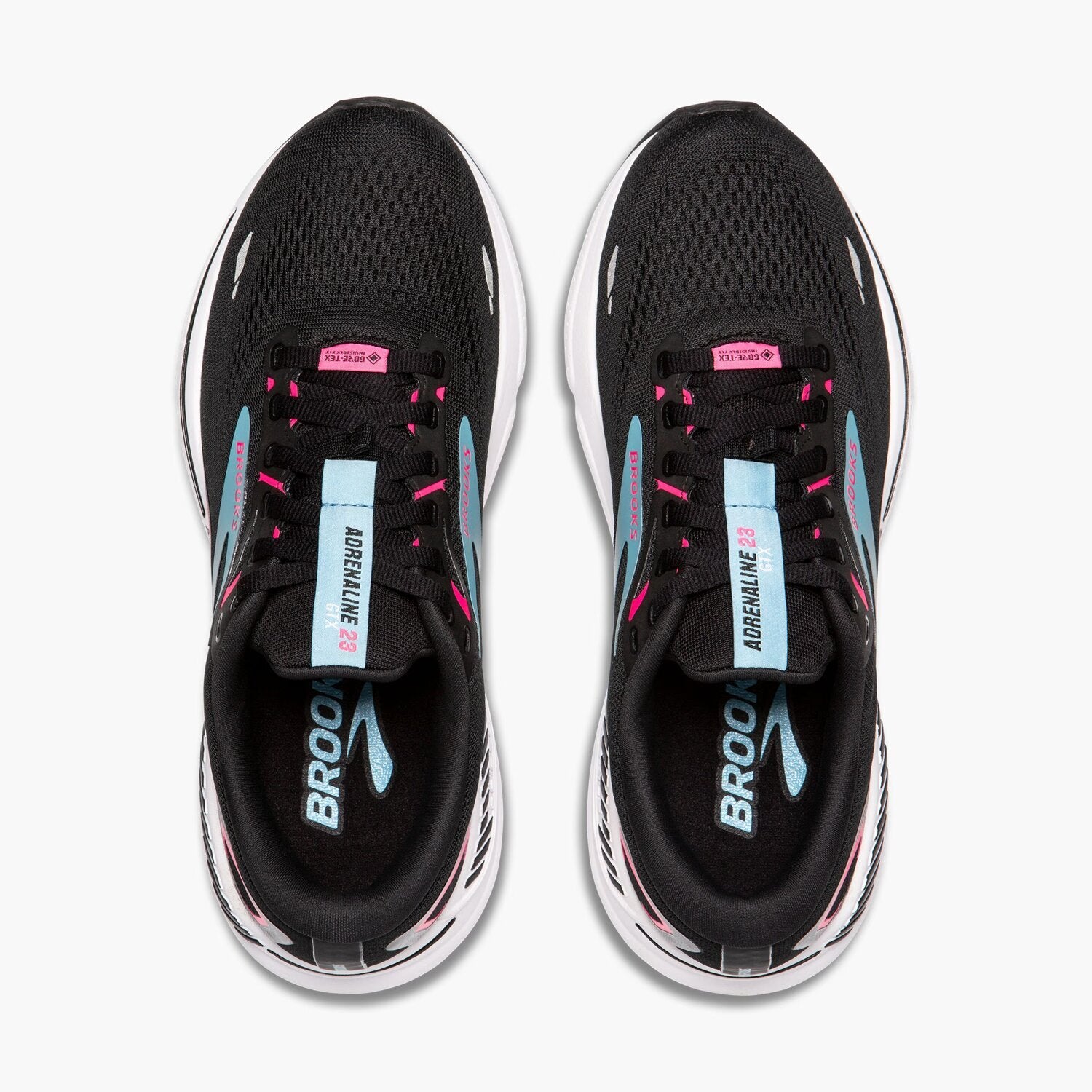 Brooks Scarpe da Running Adrenaline Gts 23 Gtx Donna Black Knockout Pink