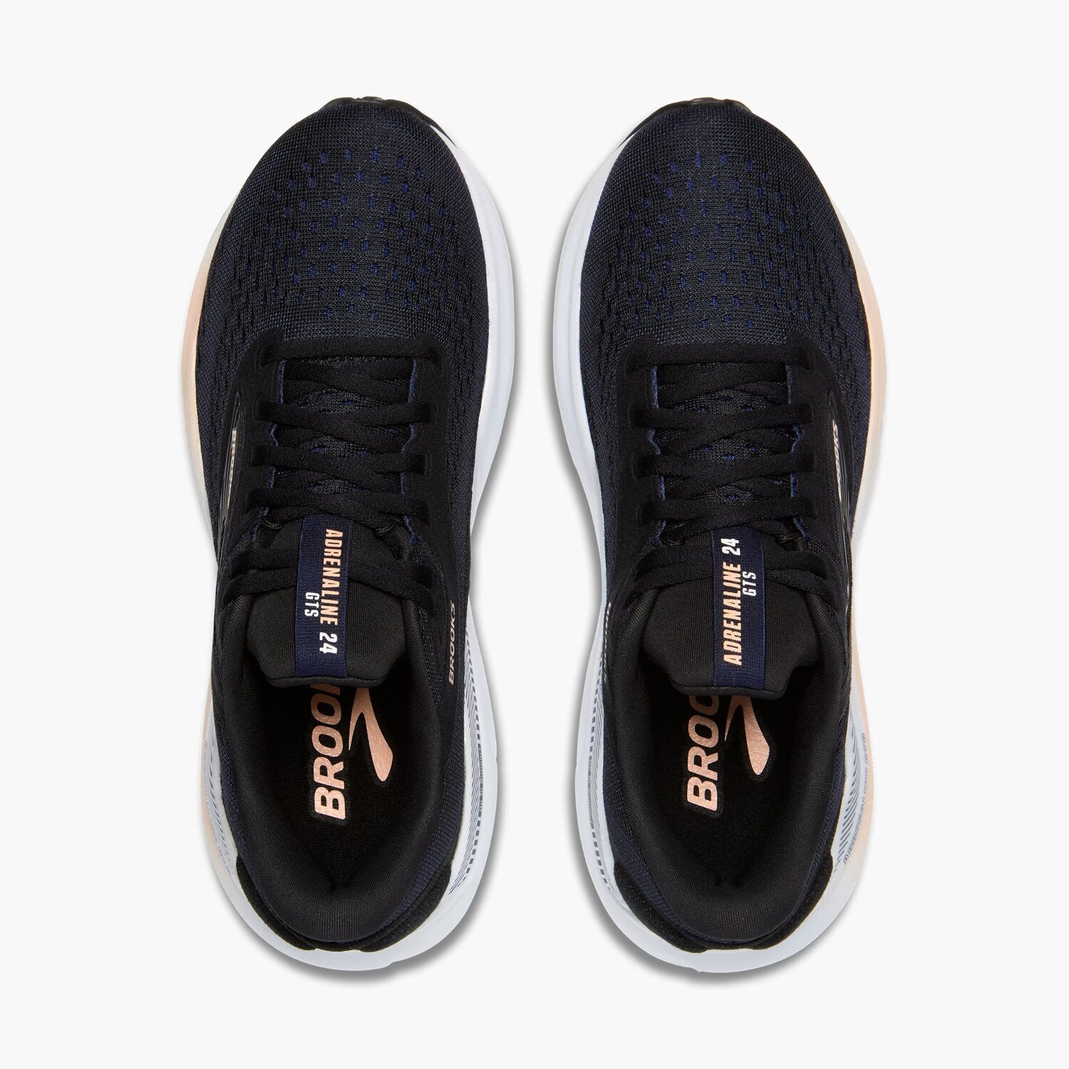 Brooks Scarpe da Running Adrenaline GTS 24 Stabili Donna Black Peach