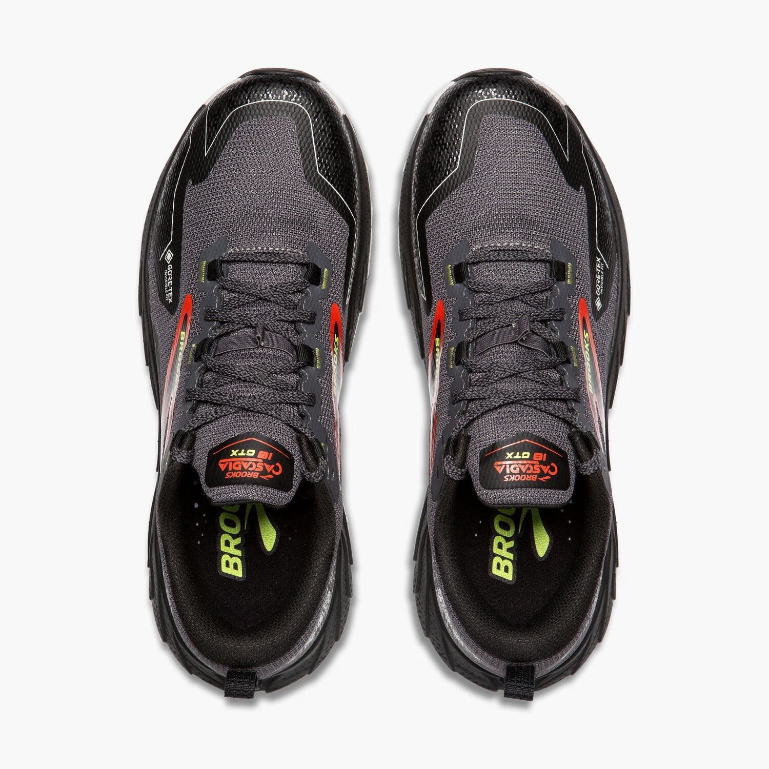 Brooks Scarpa da Trail Running Cascadia 18 Gtx Uomo Blackened Pearl