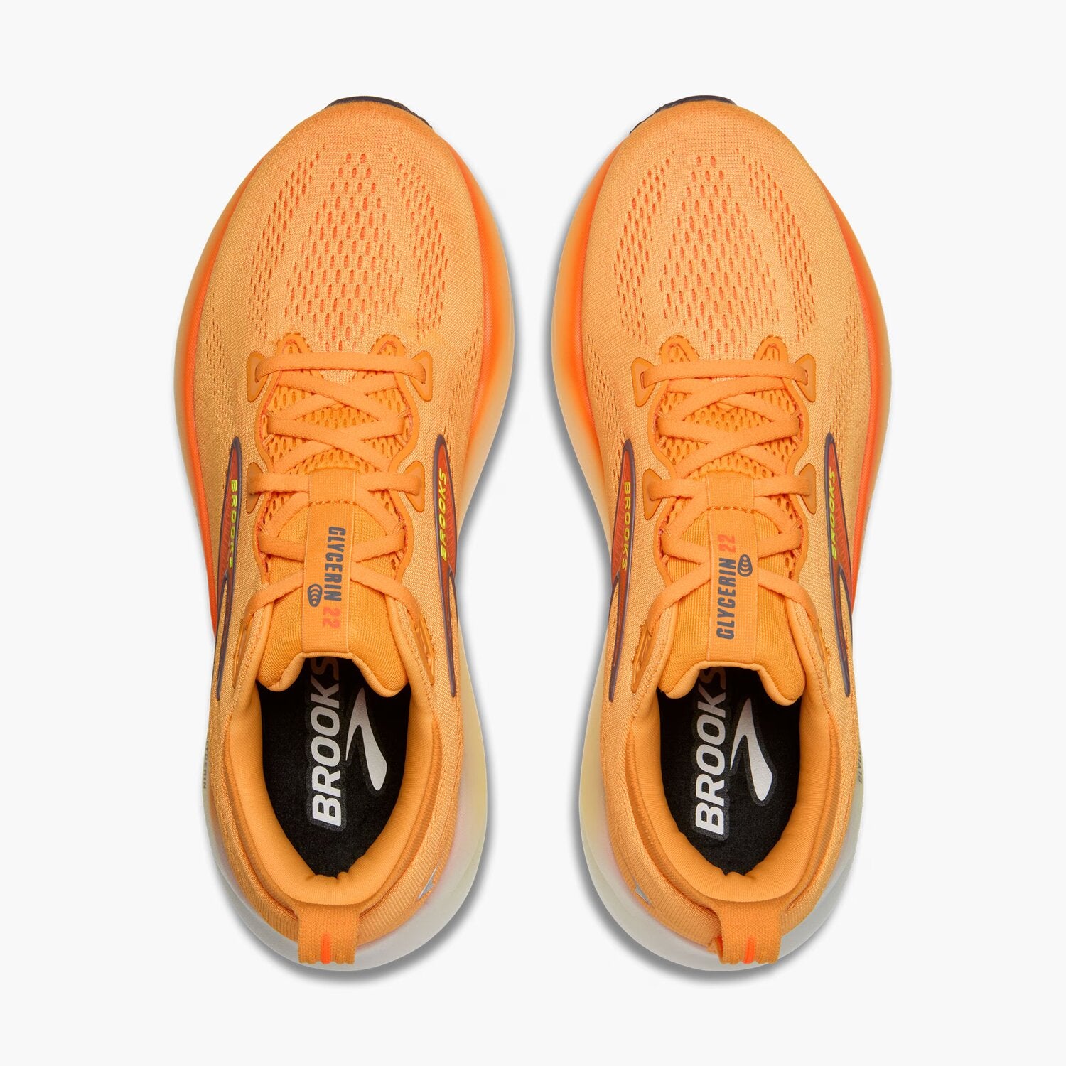 Brooks Scarpe da Running Glycerin 22 Uomo Orange Nightlife