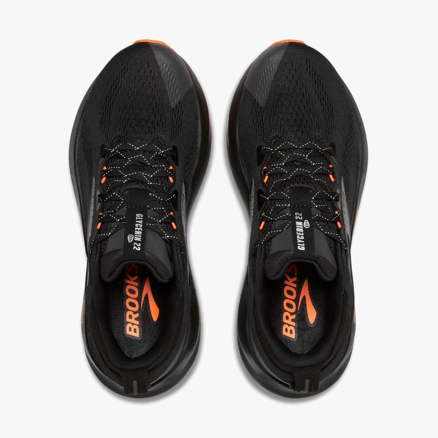 Brooks Scarpe da Running Glycerin 22 Uomo Black Orange