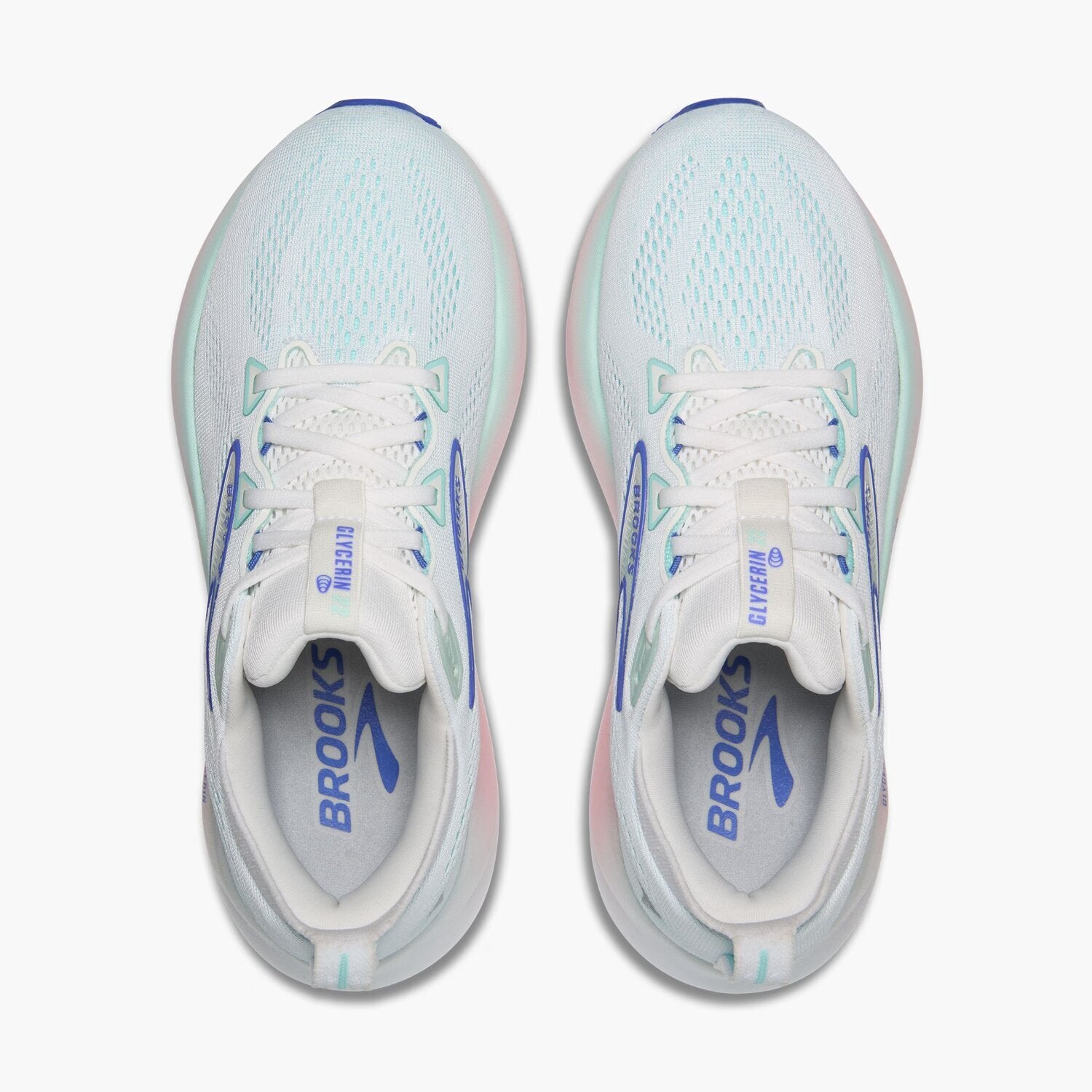 Brooks Scarpe da Running Glycerin 22 Donna White Limpet
