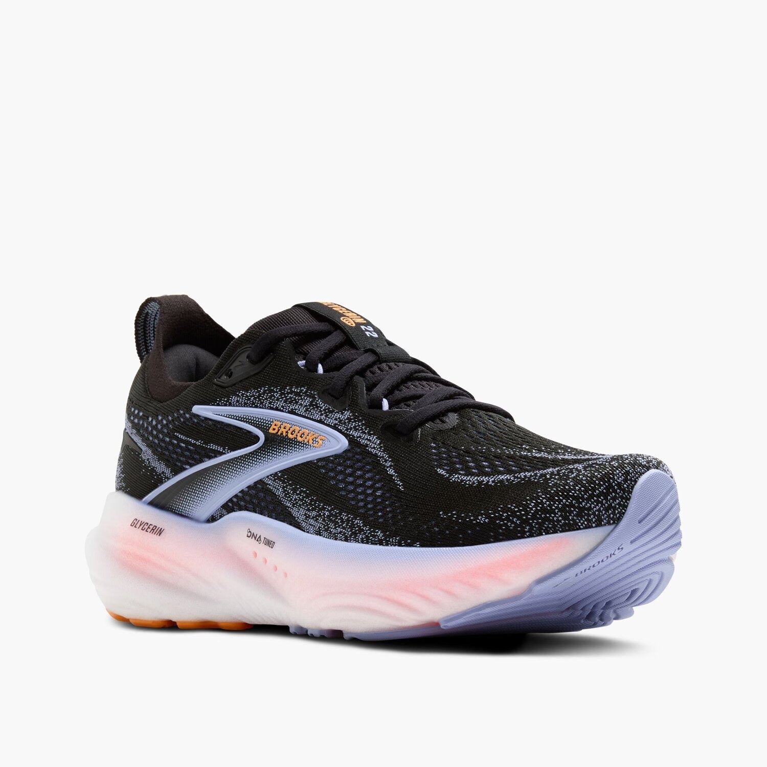 Brooks Scarpe da Running Glycerin 22 Donna Black Blue Heron