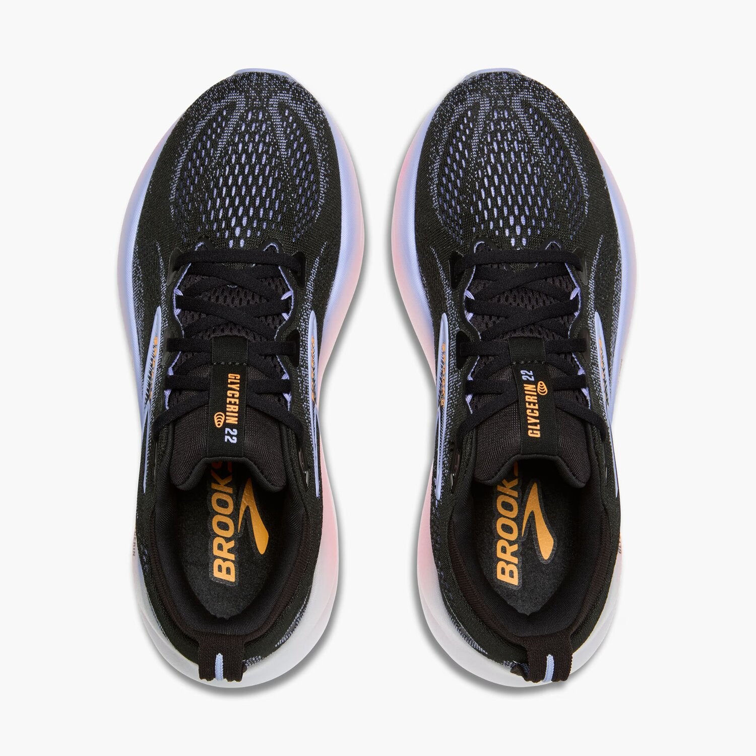 Brooks Scarpe da Running Glycerin 22 Donna Black Blue Heron