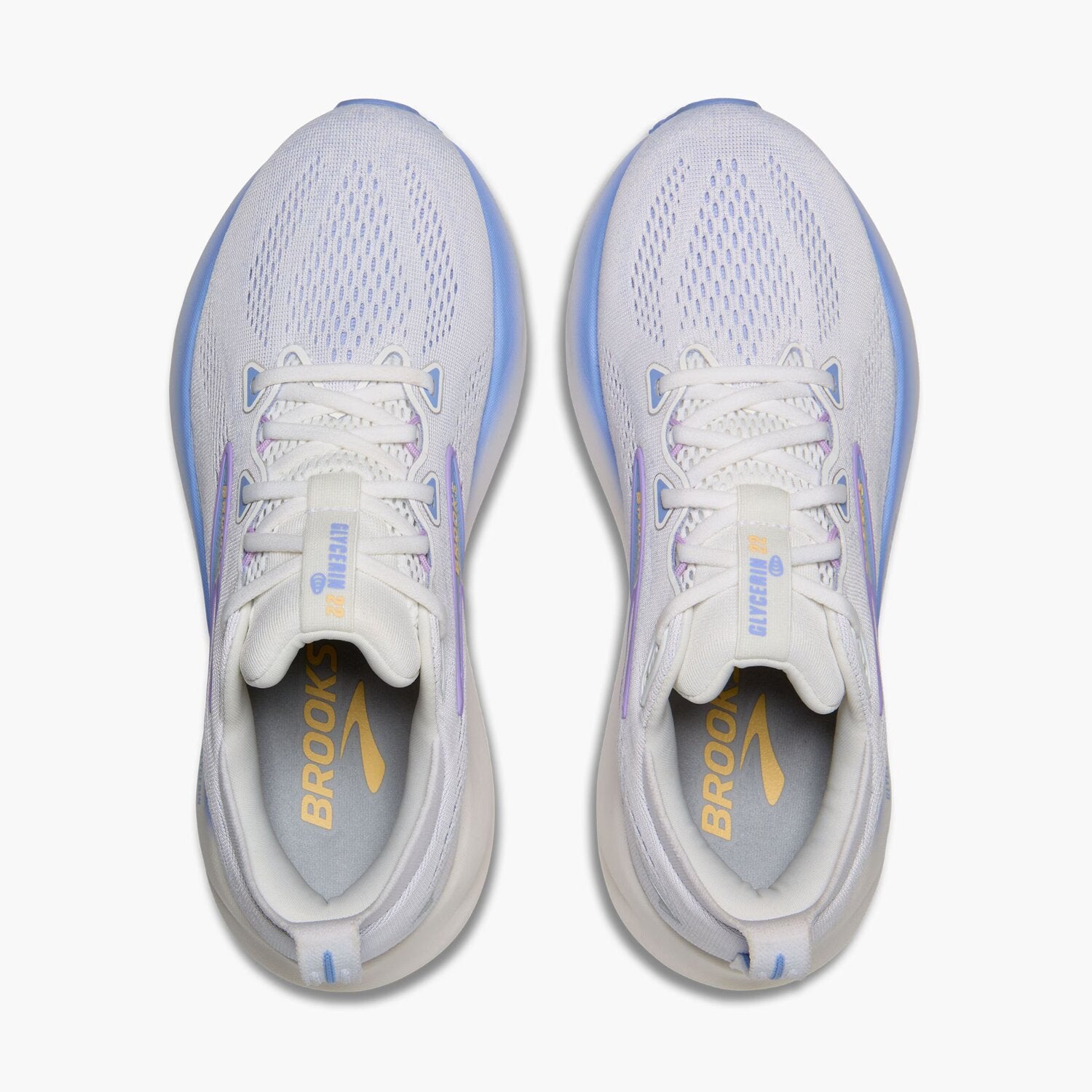 Brooks Scarpe da Running Glycerin 22 Donna White Blue