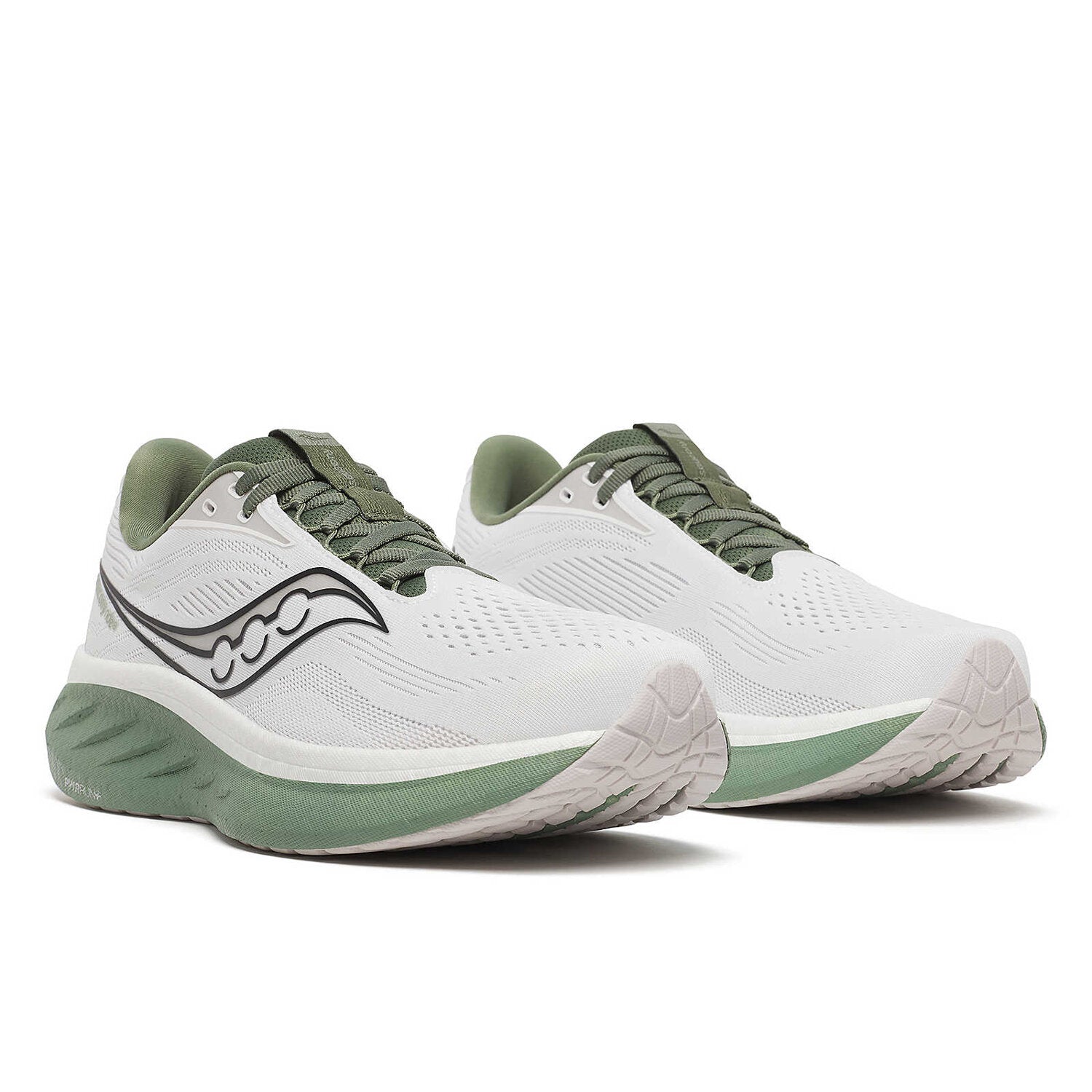 Saucony Scarpe da Running Ride 18 Uomo White Olivine