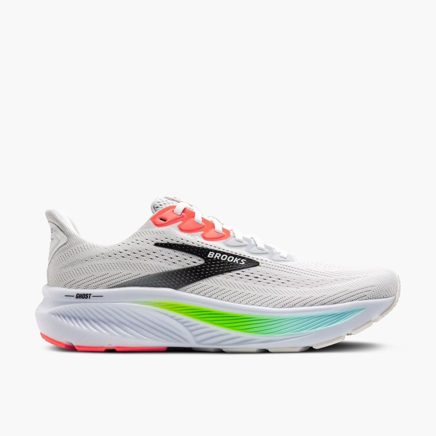Brooks Scarpe da Running Ghost 17 Uomo White Pink Clay
