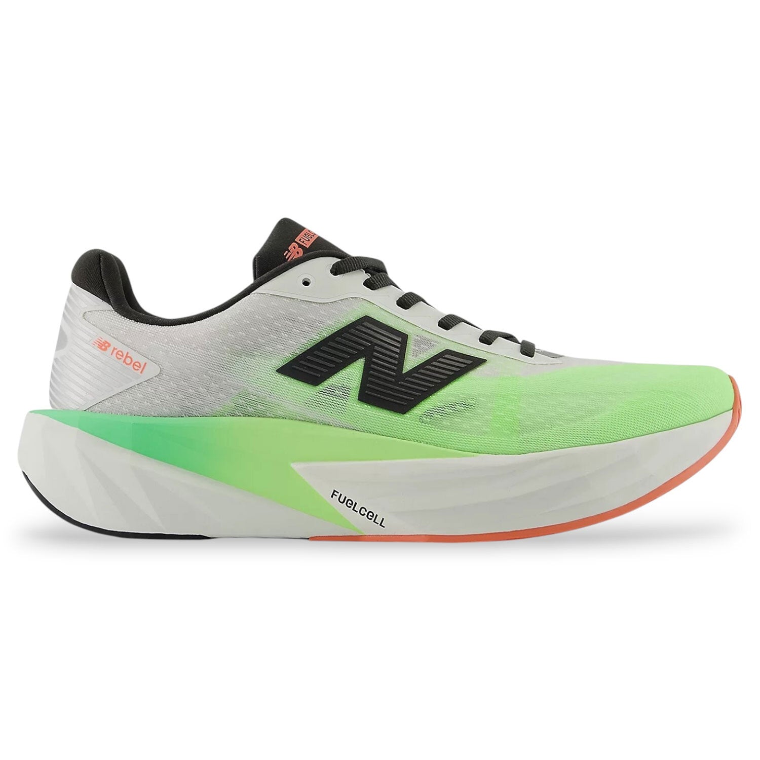 New Balance Scarpe da Running FuelCell Rebel V5 Donna White Lime
