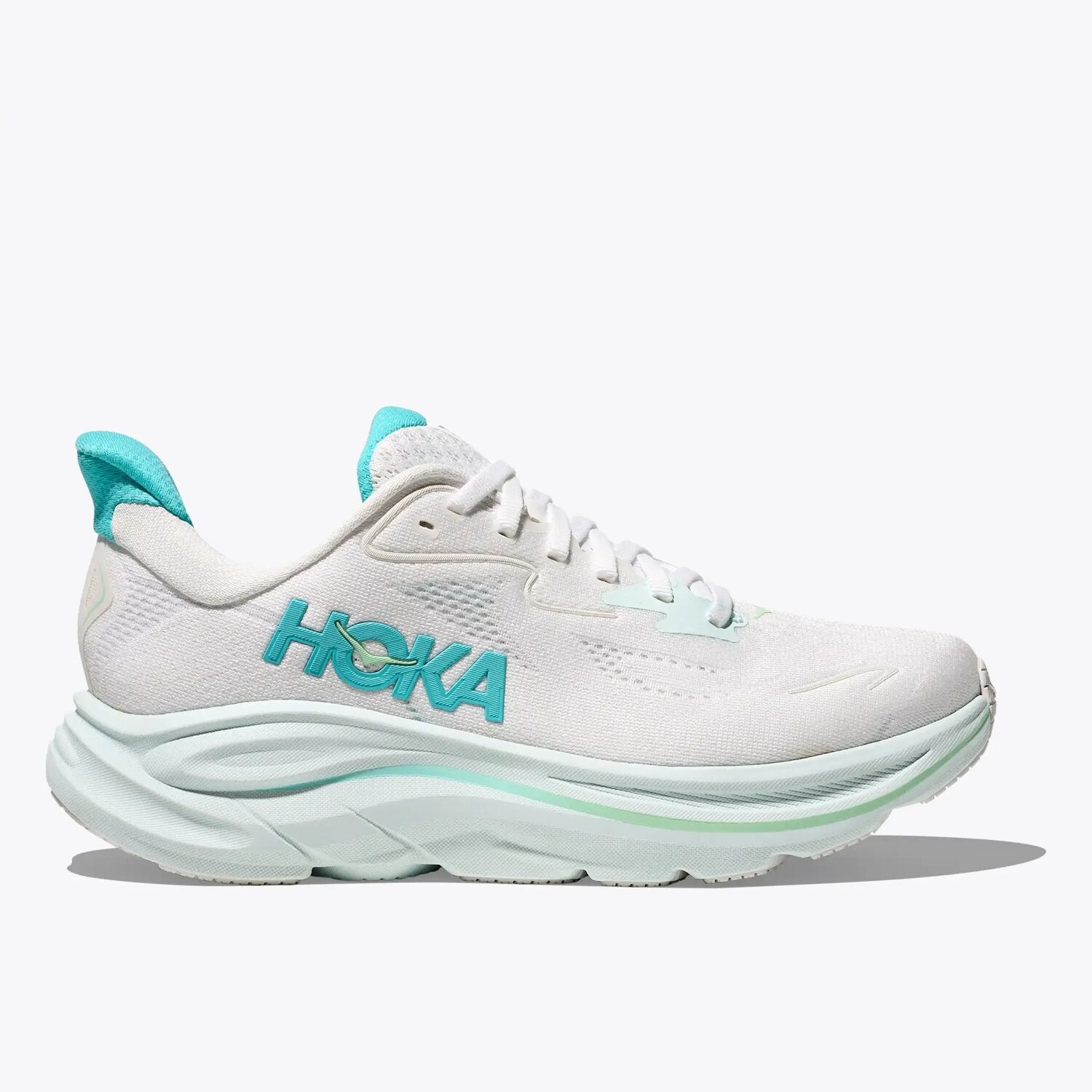 Hoka Scarpe da Running Clifton 10 Donna White Cielo