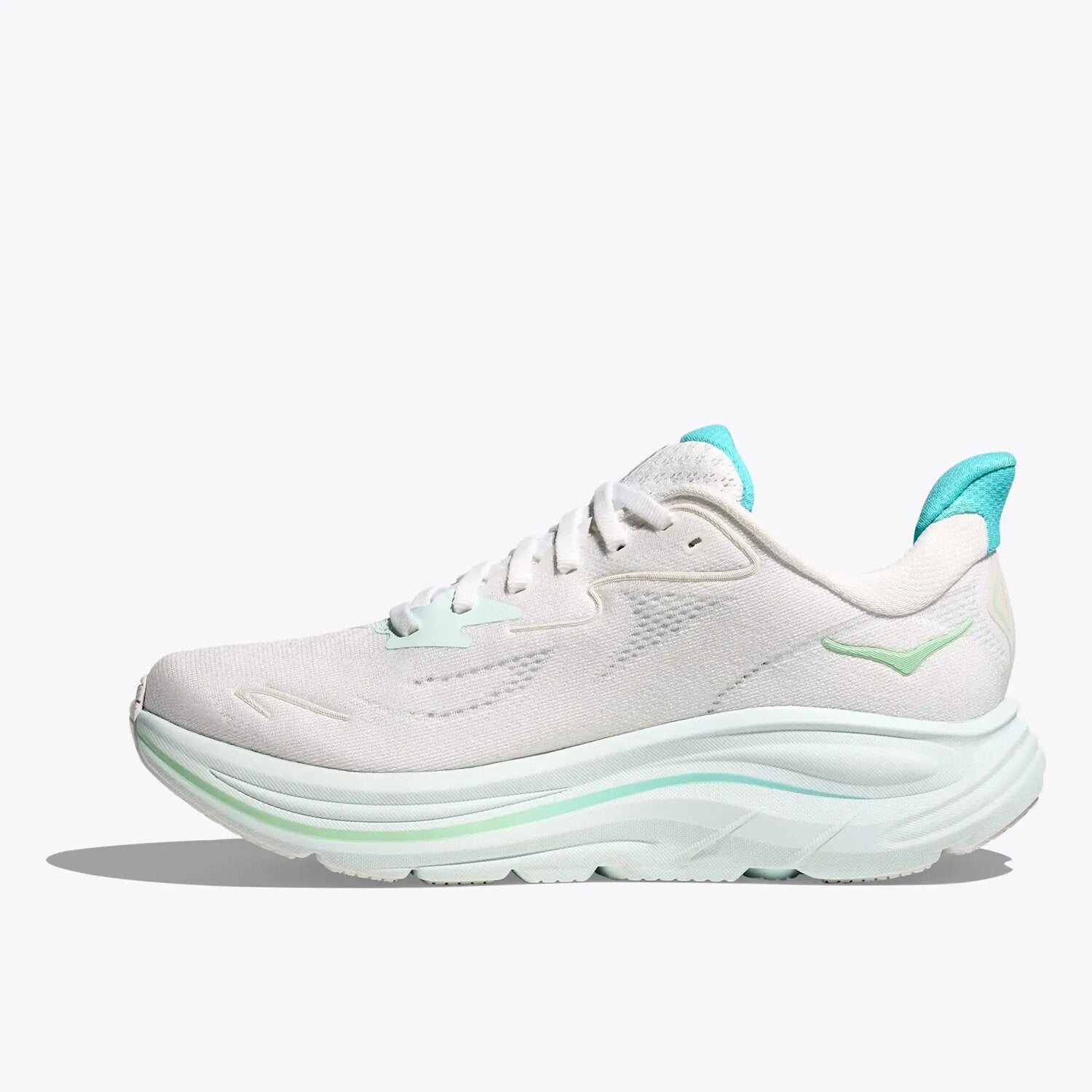 Hoka Scarpe da Running Clifton 10 Donna White Cielo