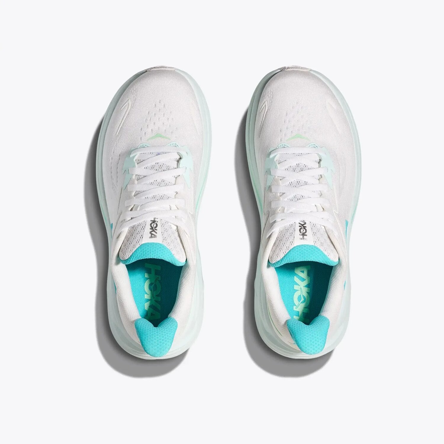 Hoka Scarpe da Running Clifton 10 Donna White Cielo