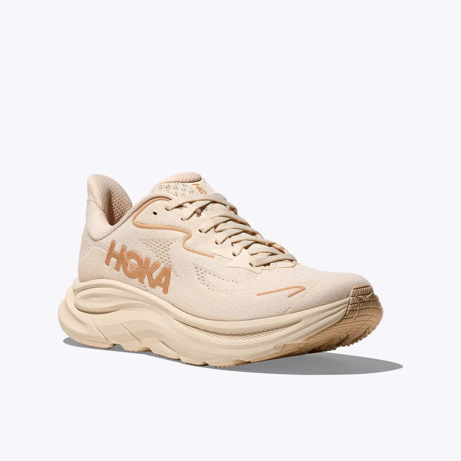 Hoka Scarpe da Running Clifton 10 Donna Vanilla Birch