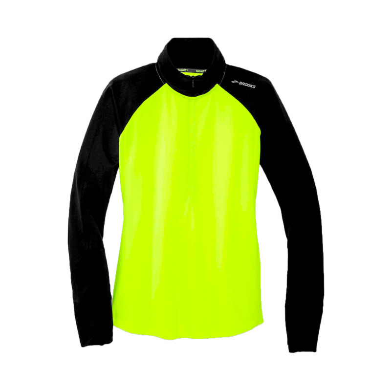 Brooks Maglia Dash 1/2 Zip Nightlife Uomo