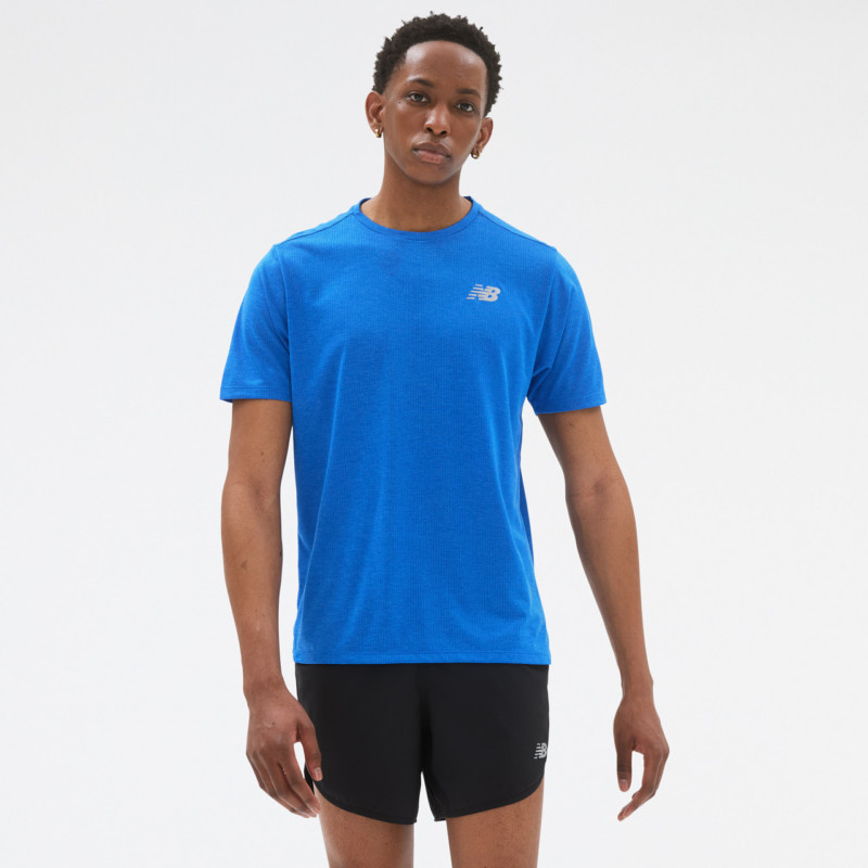 New Balance T-shirt Impact Run Uomo