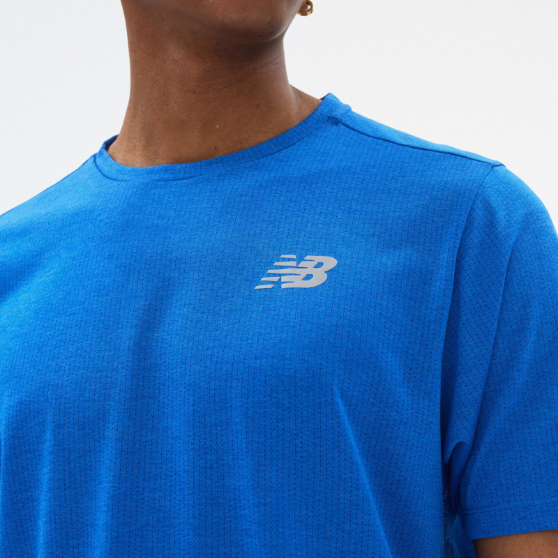 New Balance T-shirt Impact Run Uomo